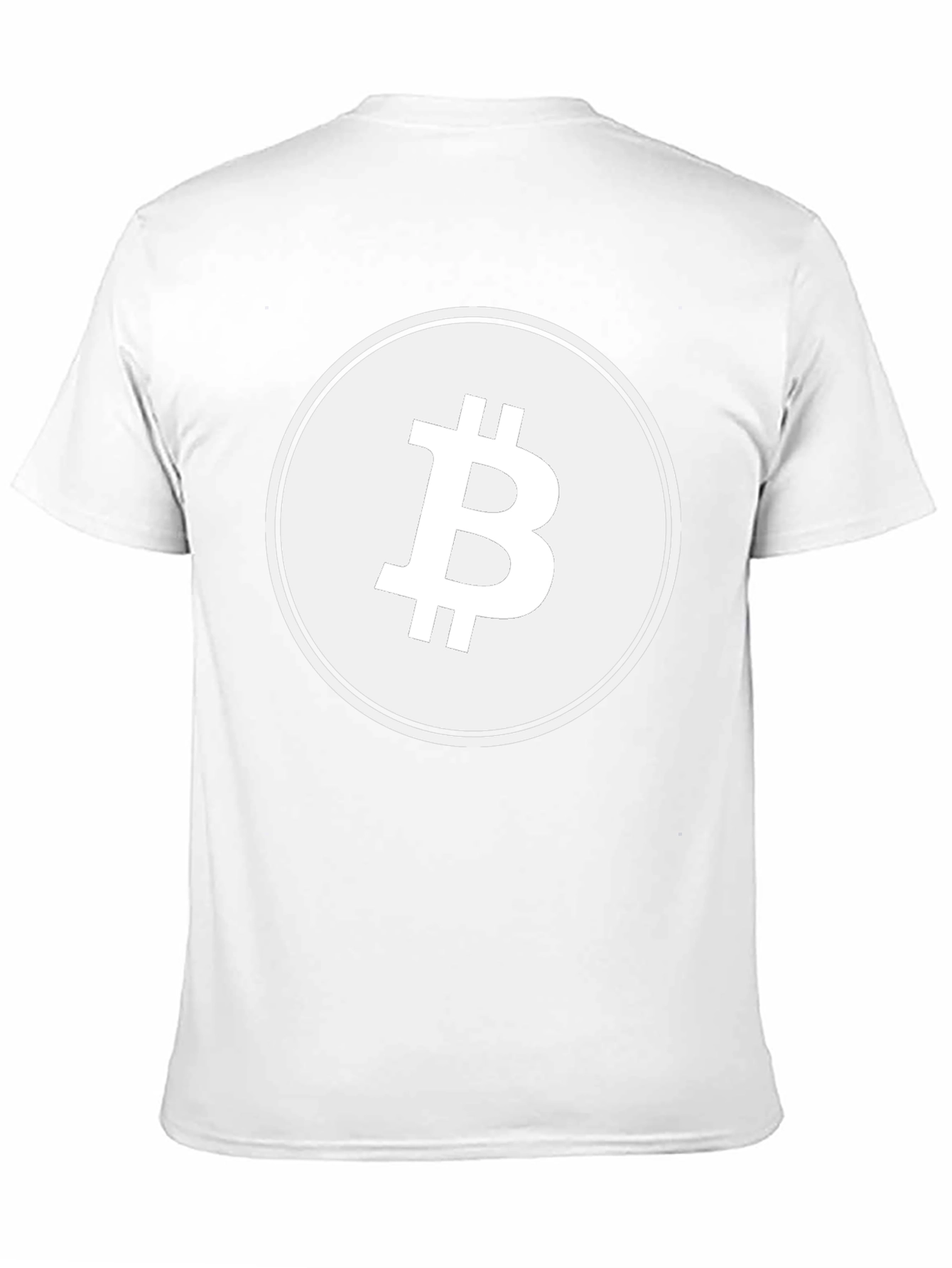 Bitcoin Logo Black T-Shirt
