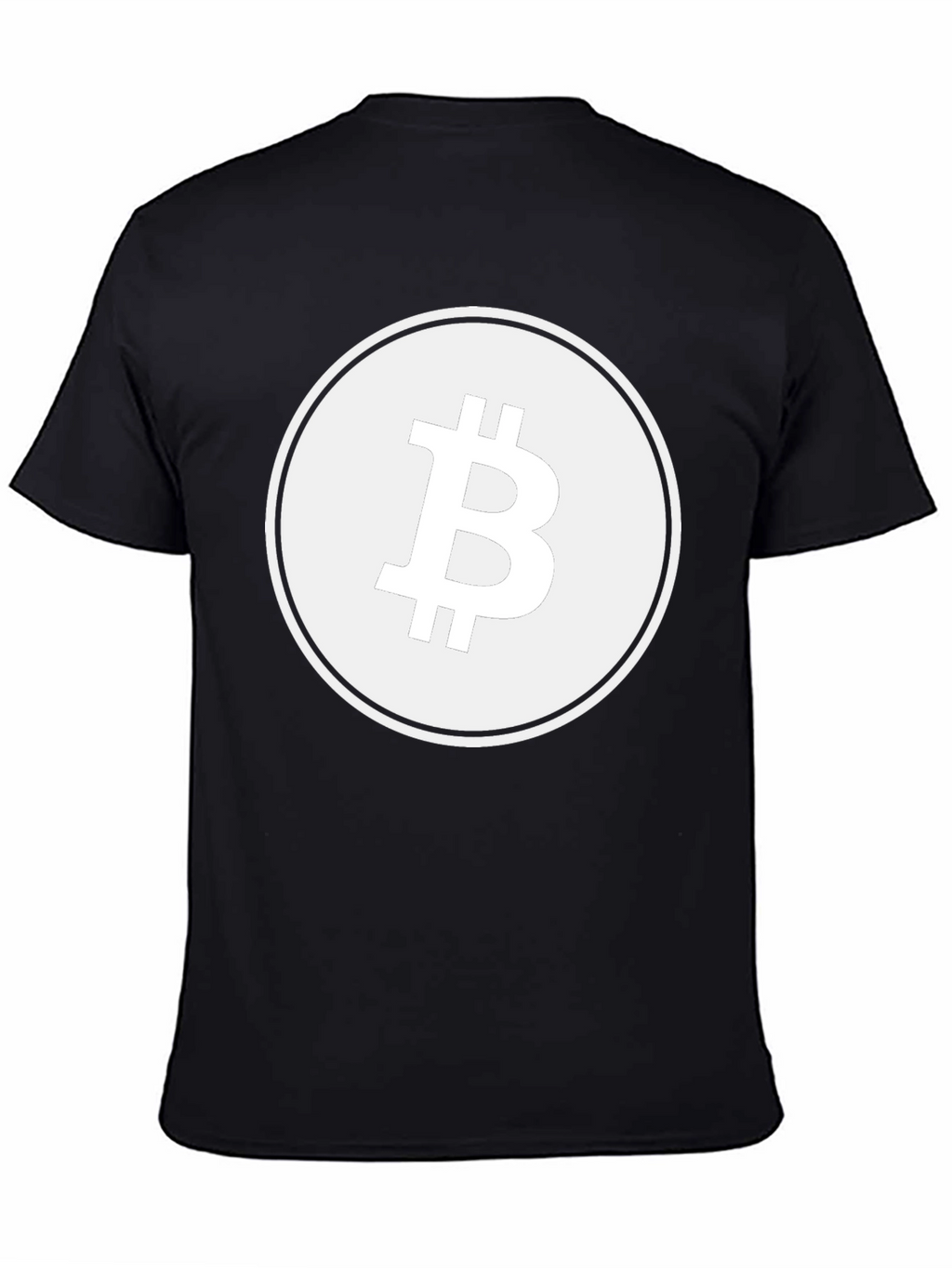 Bitcoin Logo Black T-Shirt