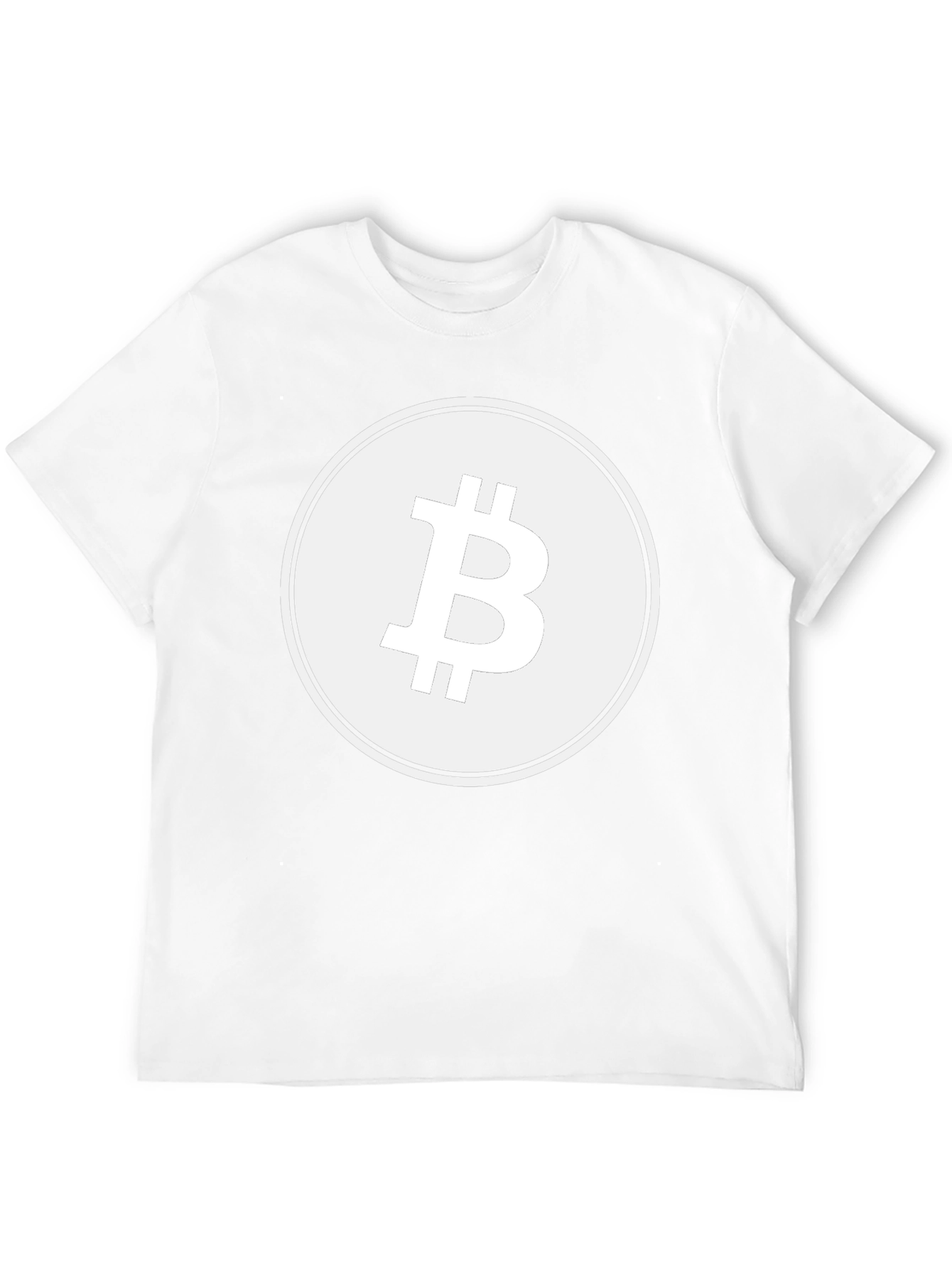 Bitcoin Logo Black T-Shirt