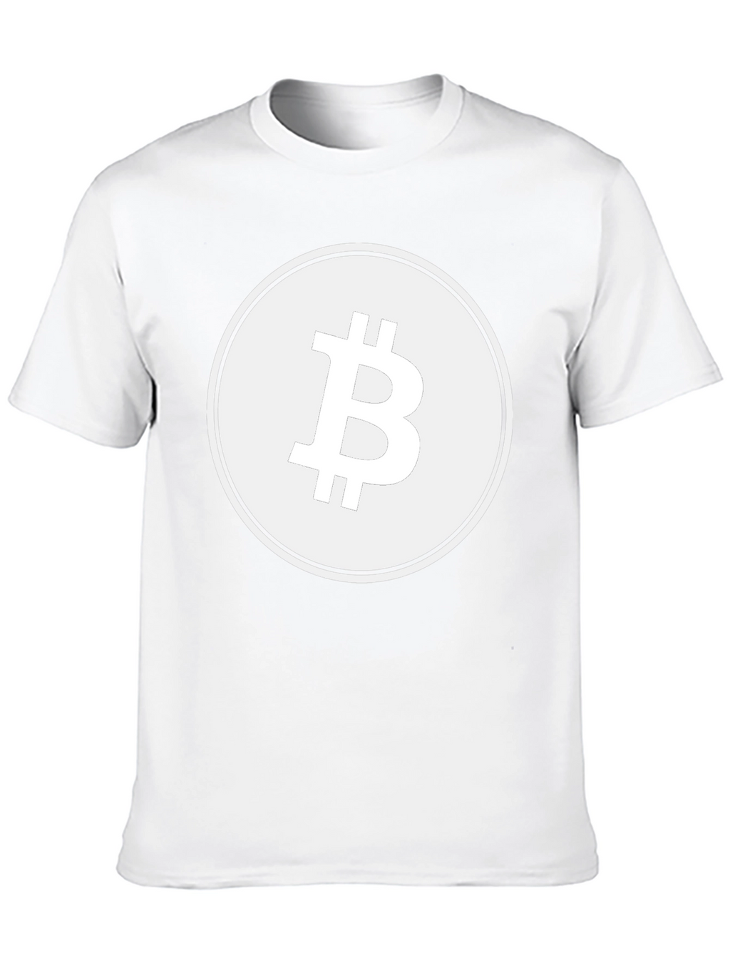 Bitcoin Logo Black T-Shirt