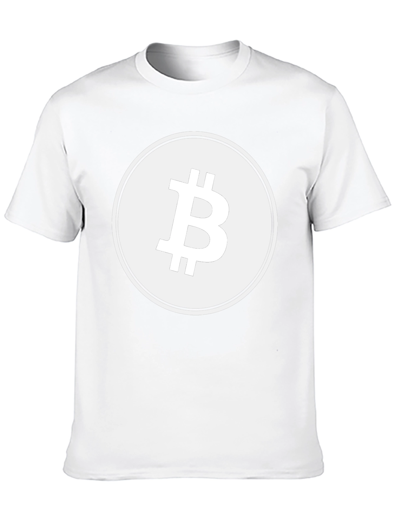 Bitcoin Logo Black T-Shirt