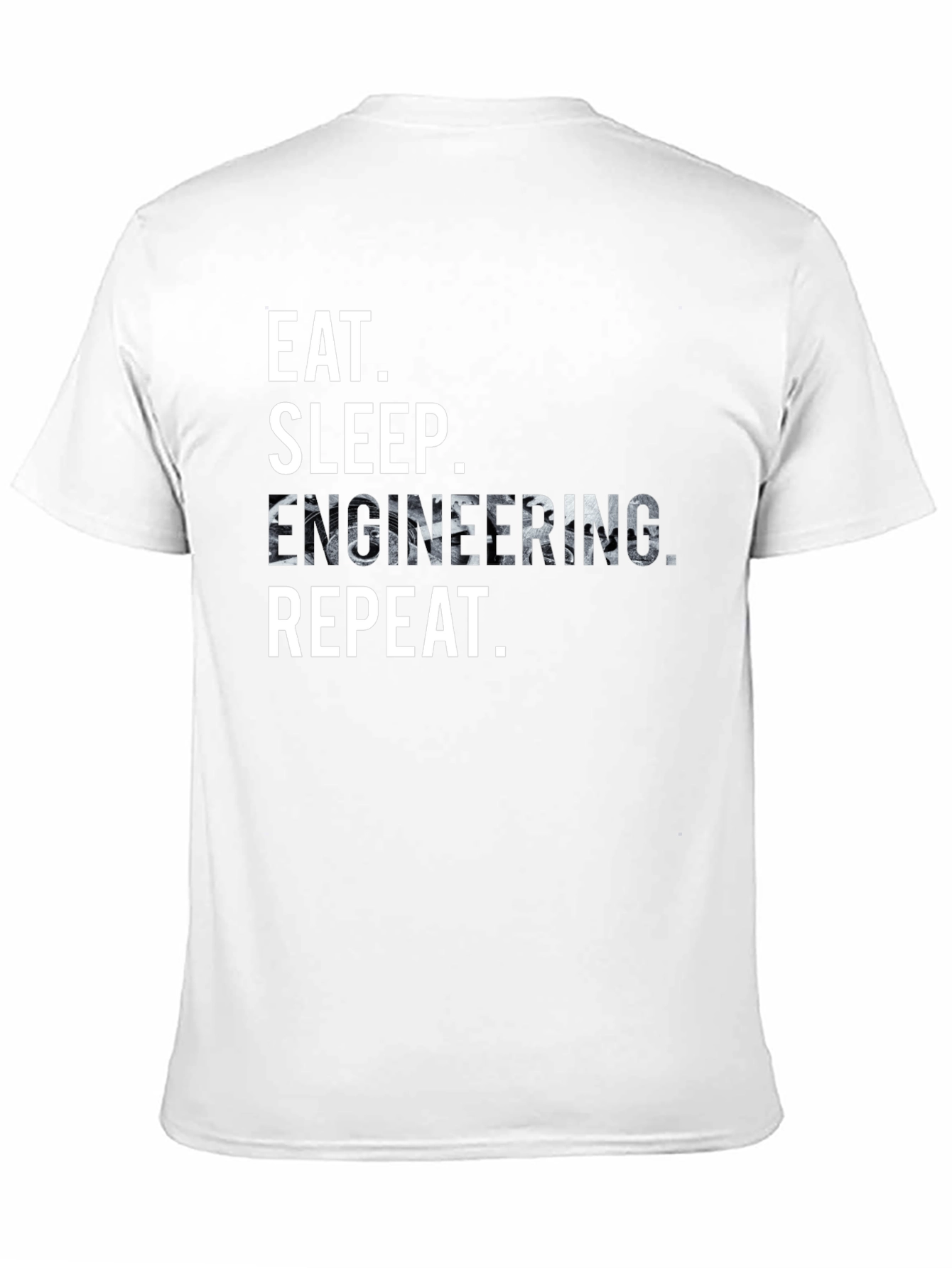 Eat Sleep Engineering Repeat Graphic T-Shirt