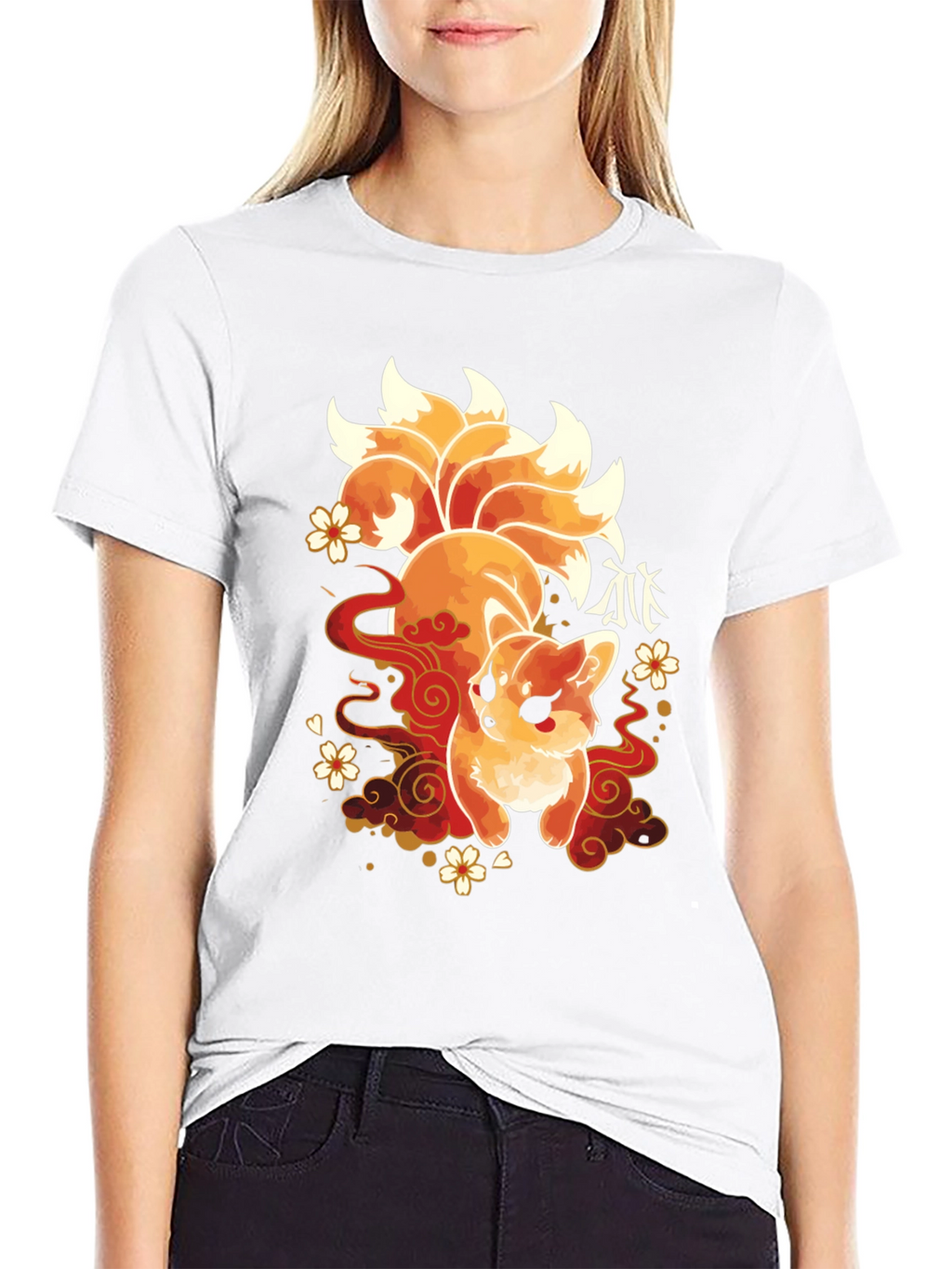 Nine-Tailed Fox Graphic Tee