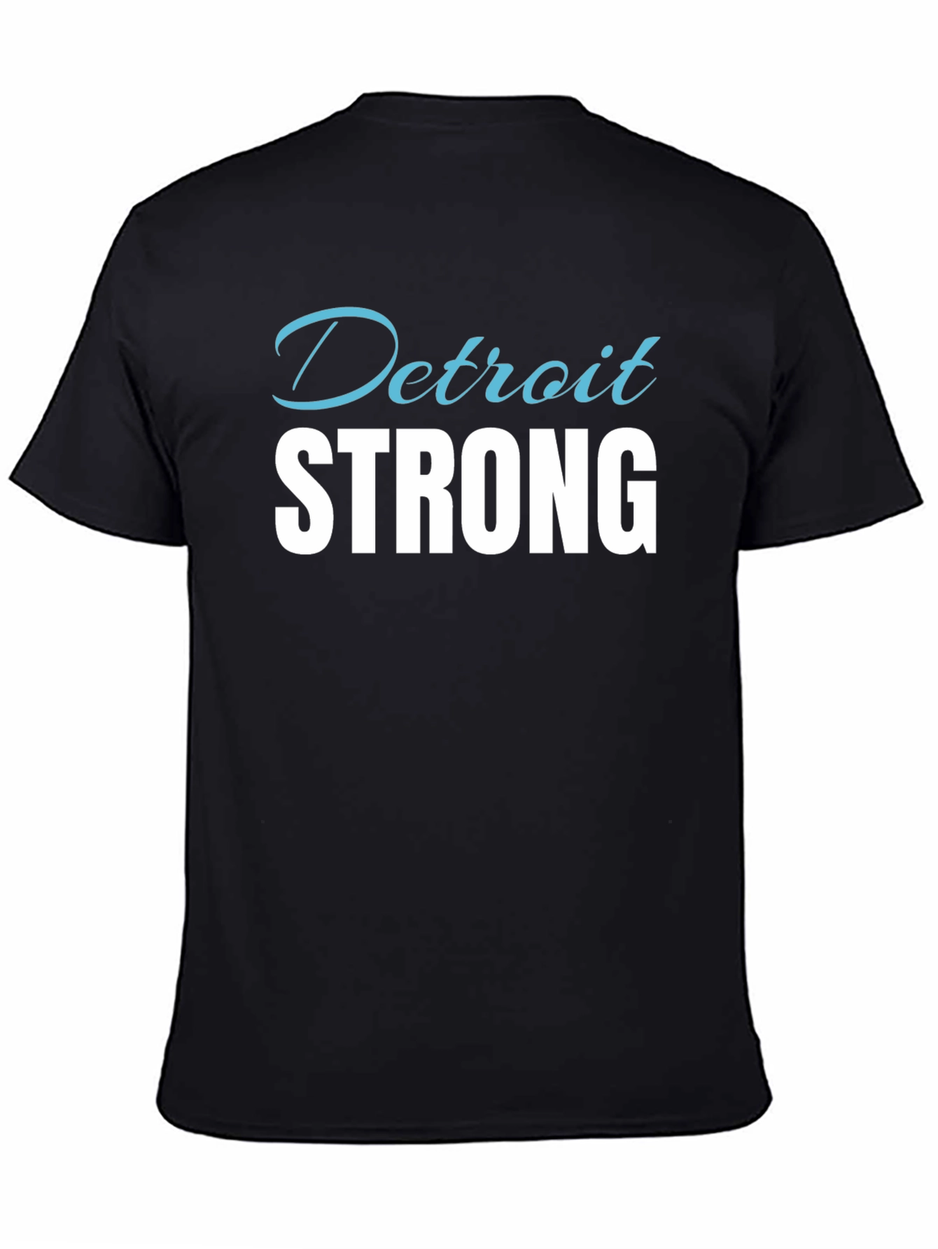 Detroit Strong Graphic Tee - Black