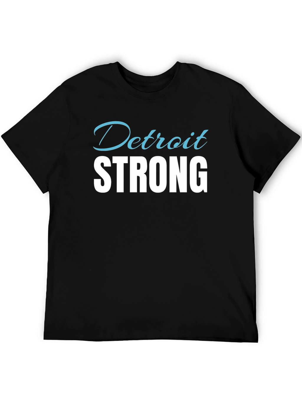 Detroit Strong Graphic Tee - Black