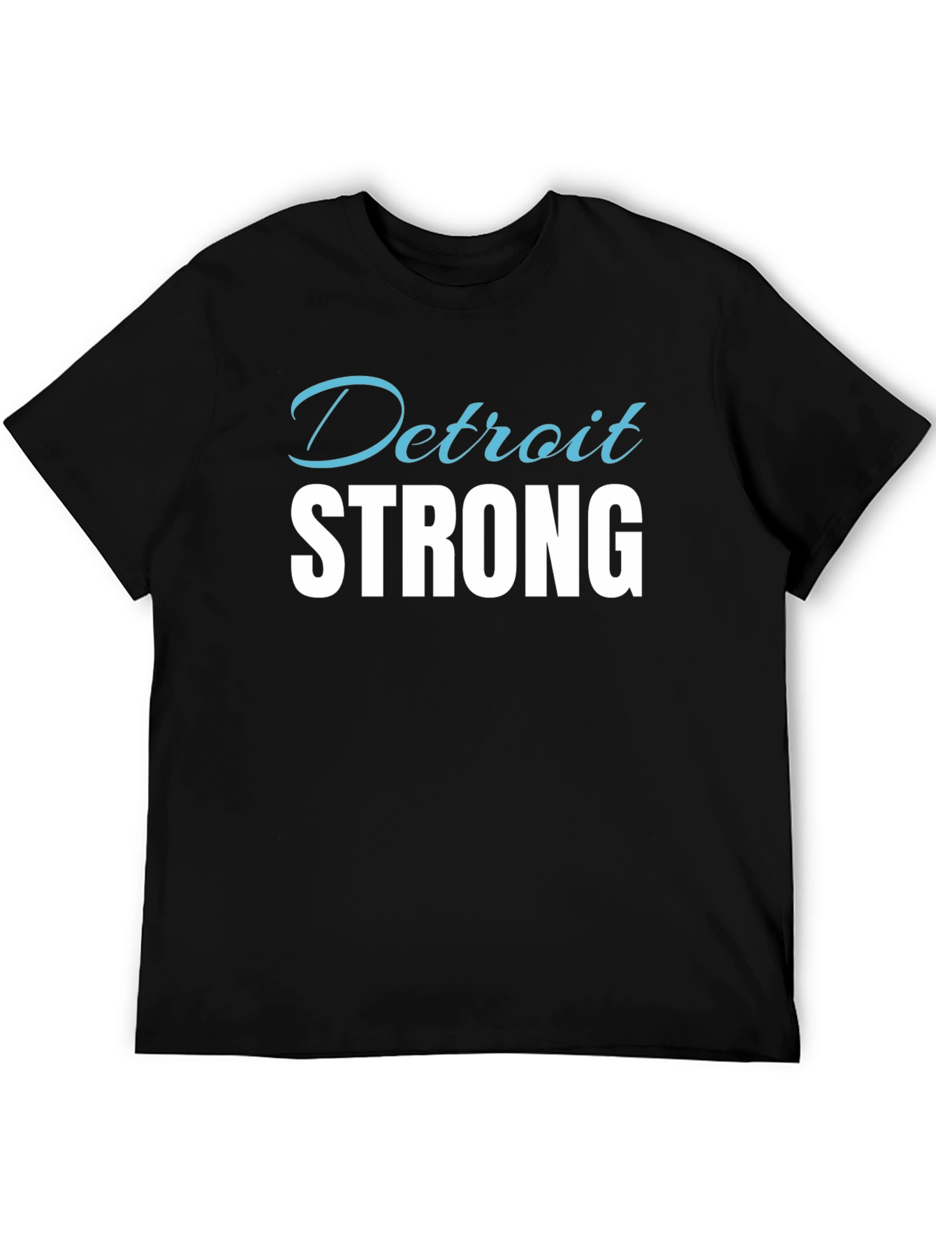 Detroit Strong Graphic Tee - Black
