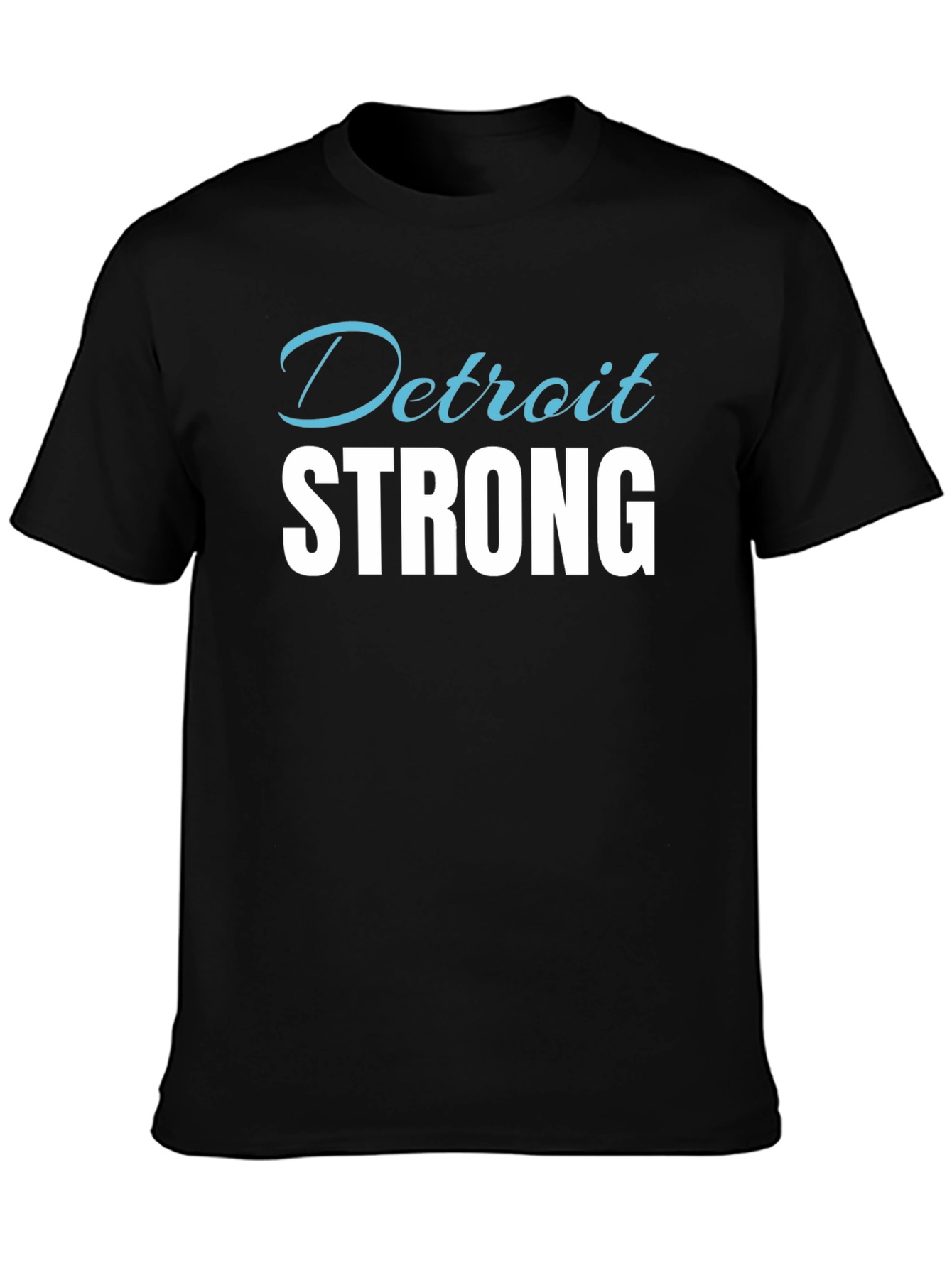 Detroit Strong Graphic Tee - Black