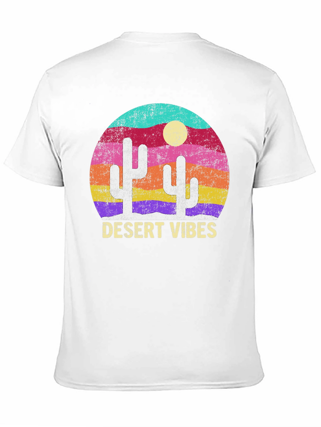 Desert Vibes Graphic Tee - Stylish Mens T-Shirt