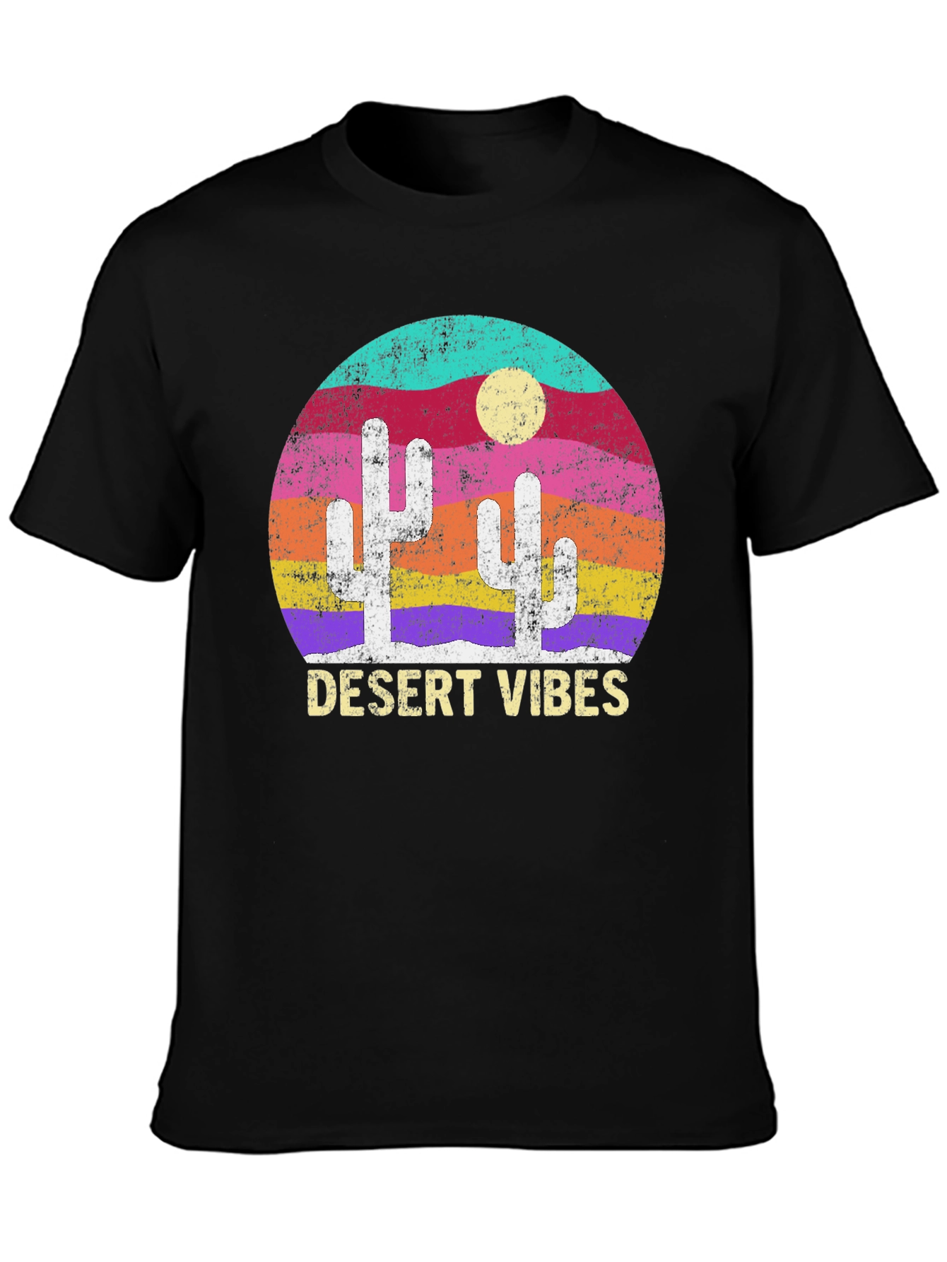 Desert Vibes Graphic Tee - Stylish Mens T-Shirt
