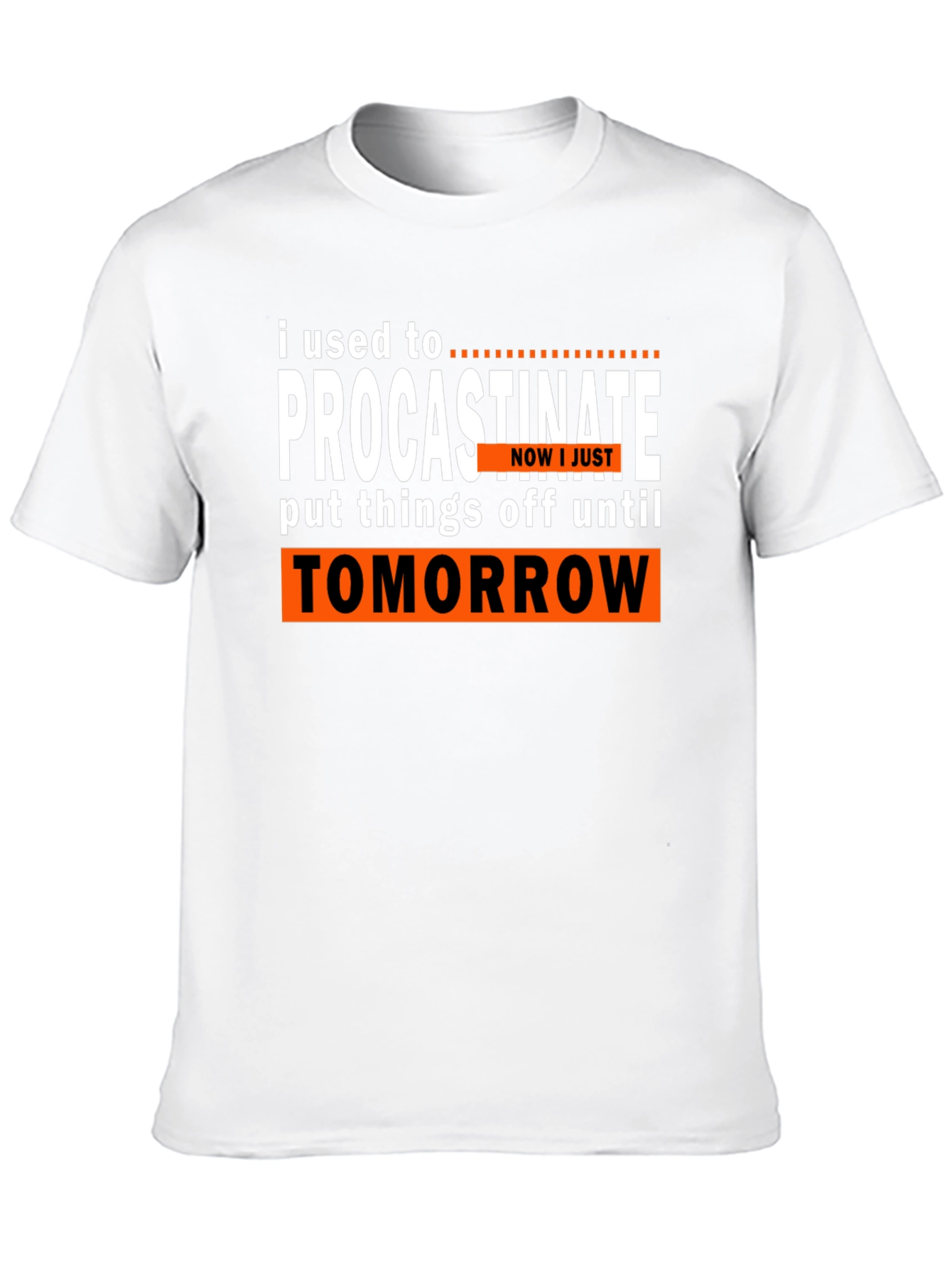 Procrastinate Funny Slogan T-Shirt