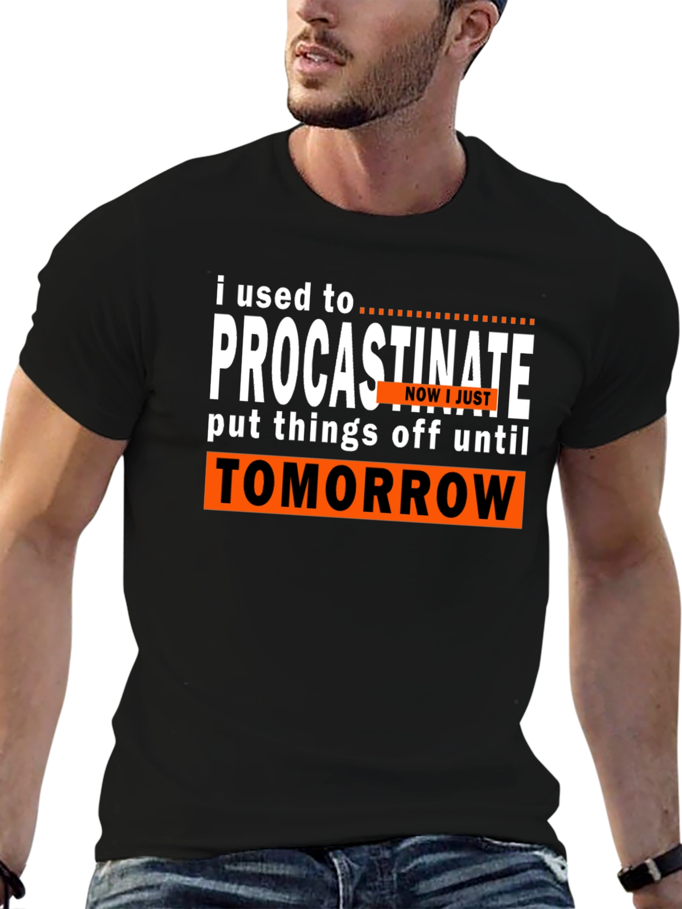 Procrastinate Funny Slogan T-Shirt