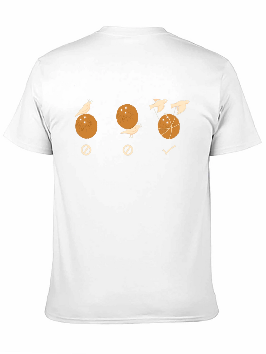 Coconut Birds Humor T-Shirt