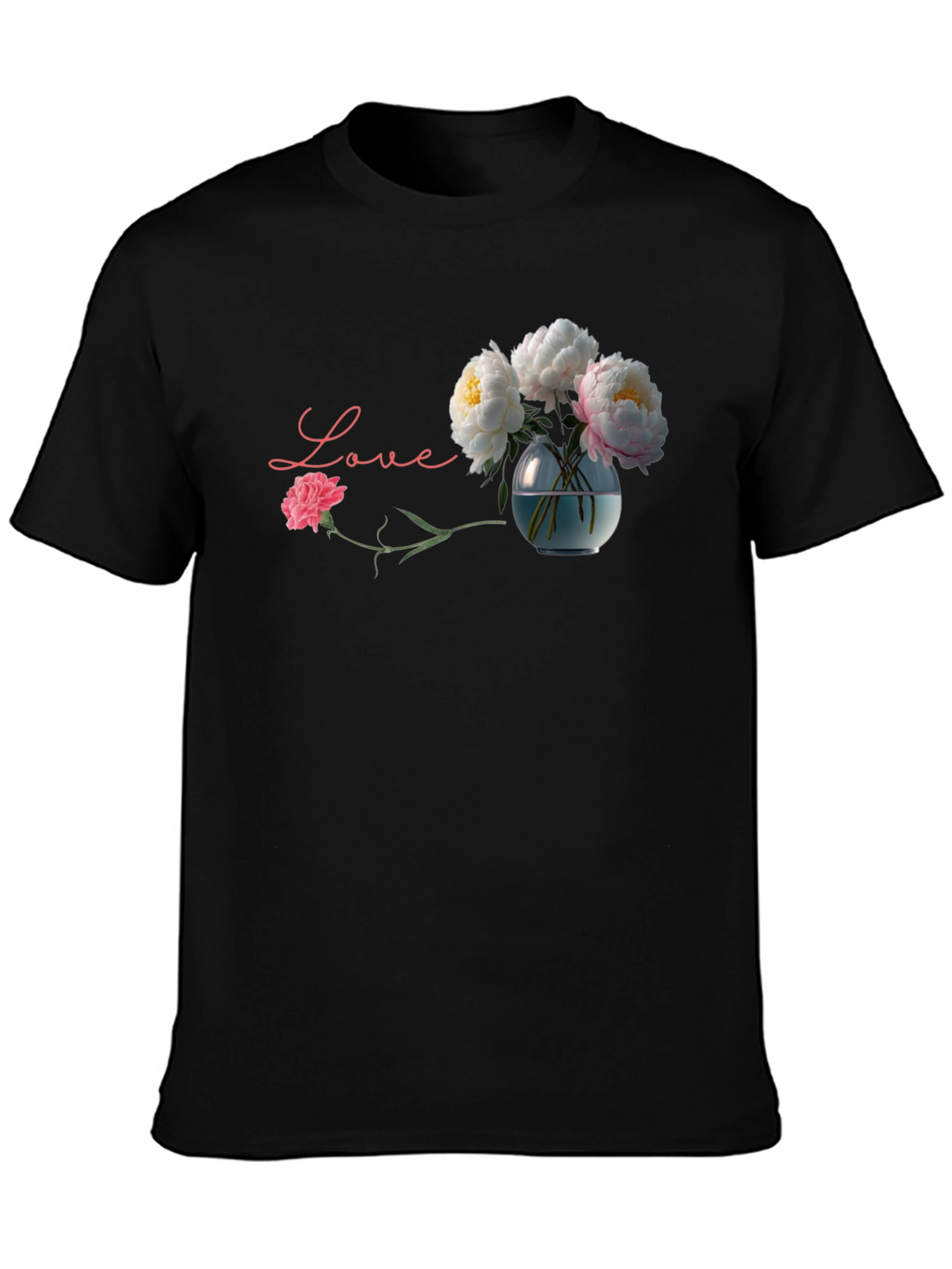 Love & Flowers Graphic Tee