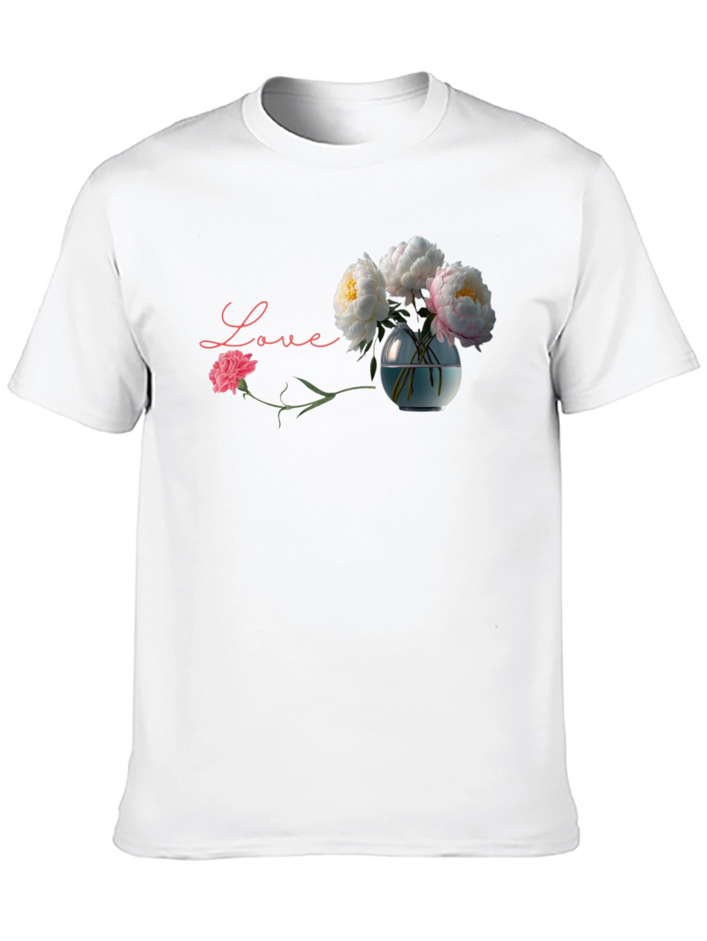 Love & Flowers Graphic Tee
