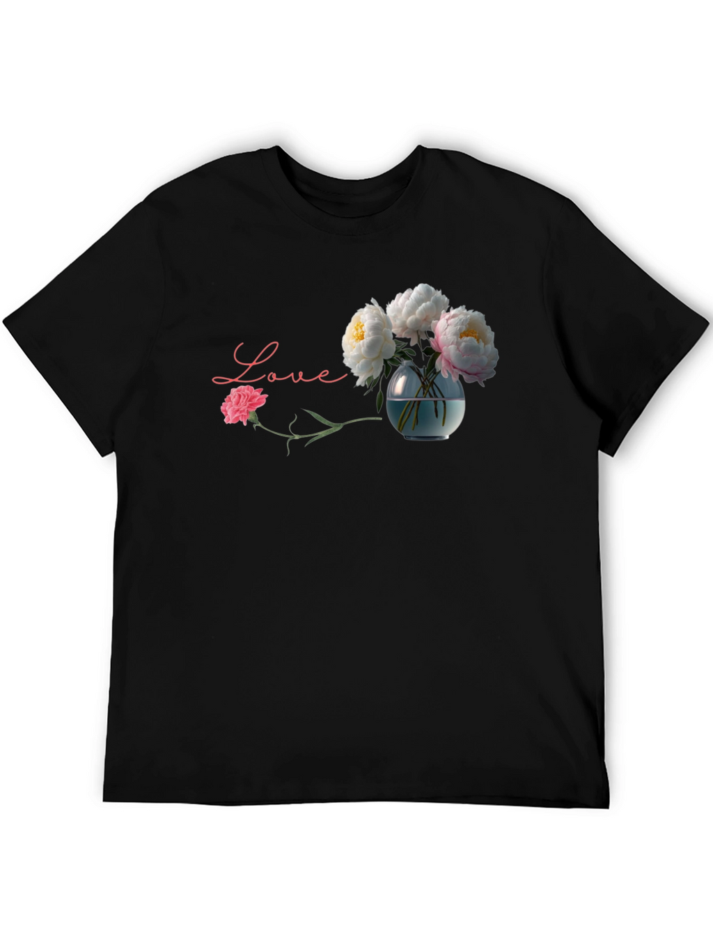 Love & Flowers Graphic Tee