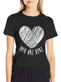 You Are Here Heart Graphic Tee - Mens