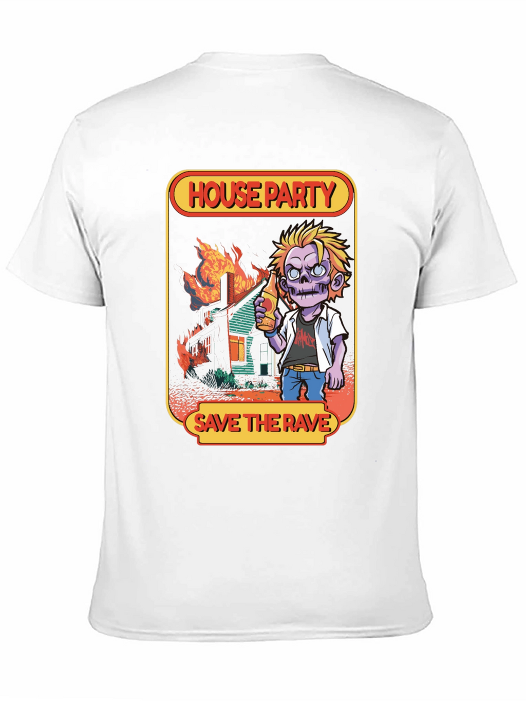 House Party Save the Rave Graphic T-Shirt