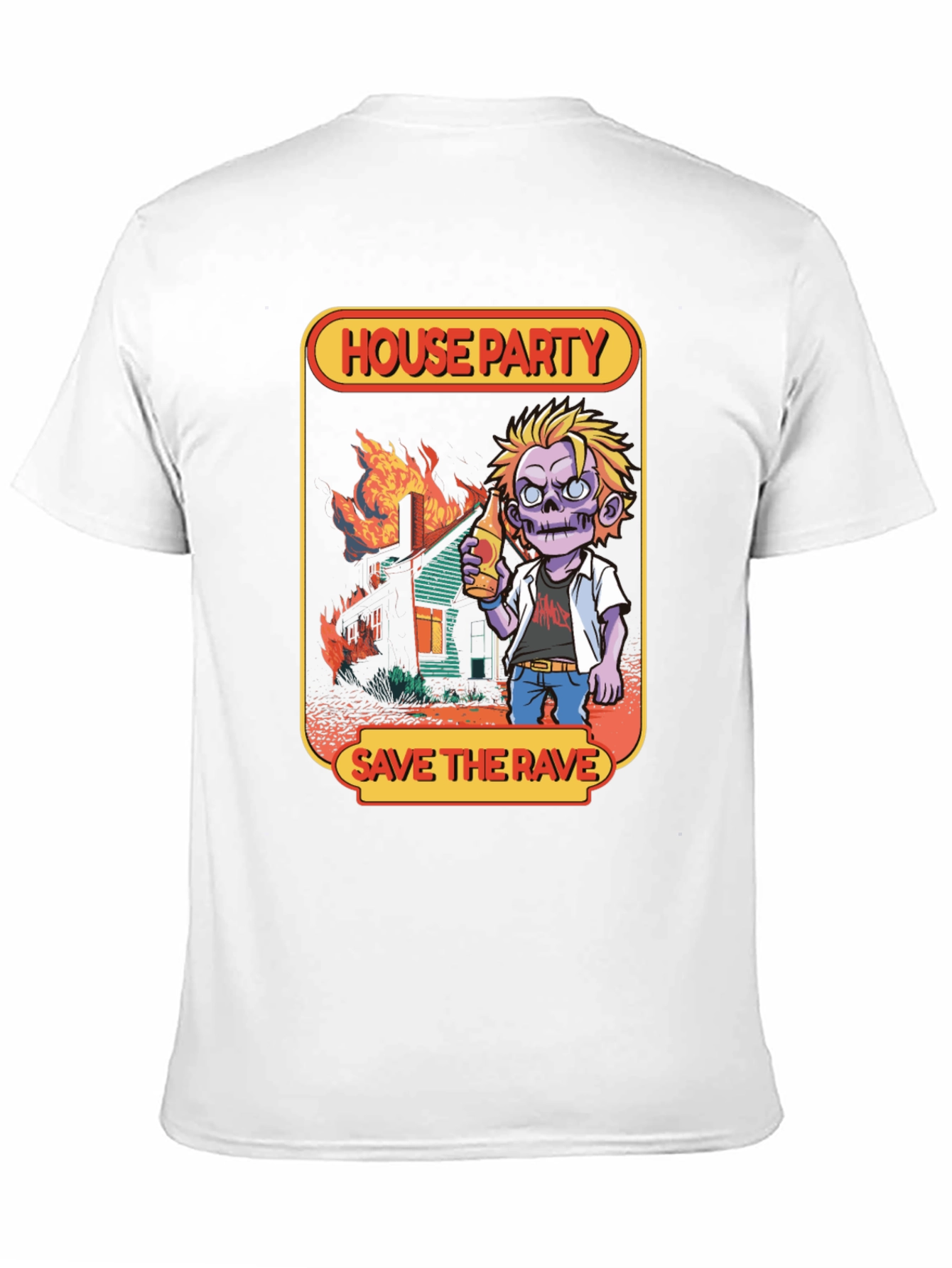 House Party Save the Rave Graphic T-Shirt