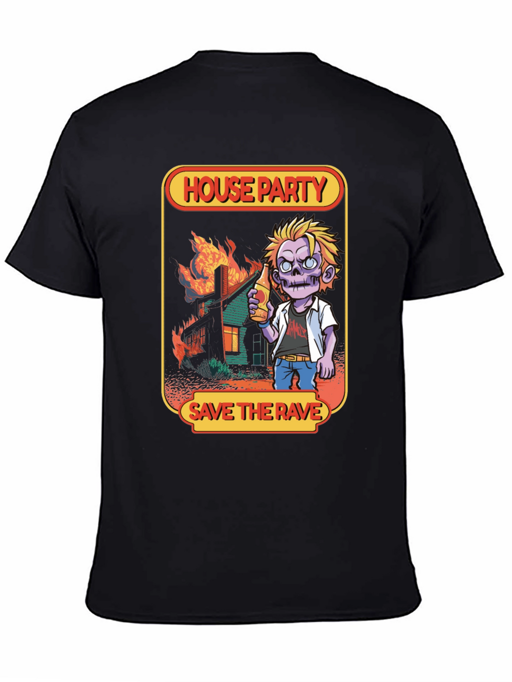 House Party Save the Rave Graphic T-Shirt
