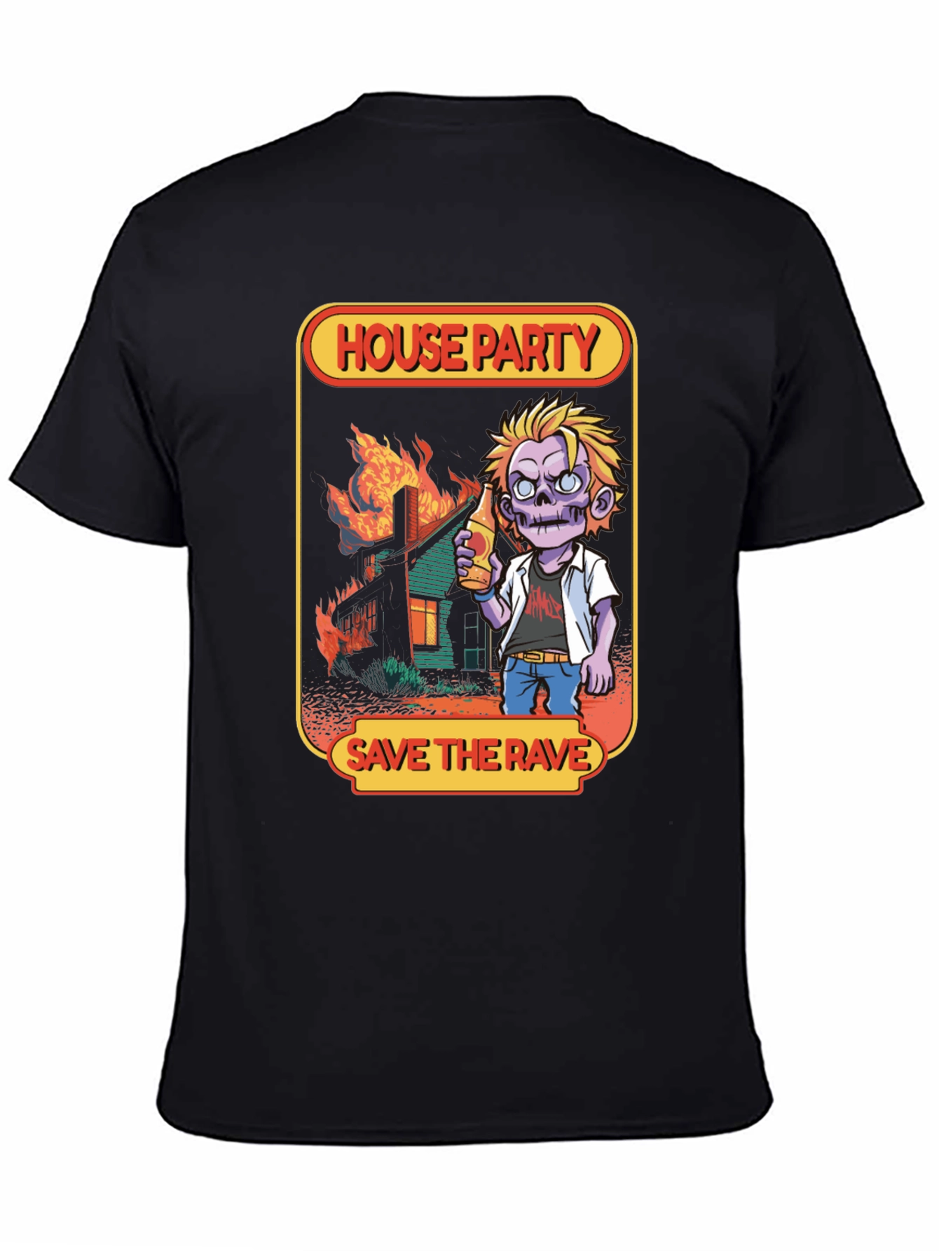 House Party Save the Rave Graphic T-Shirt