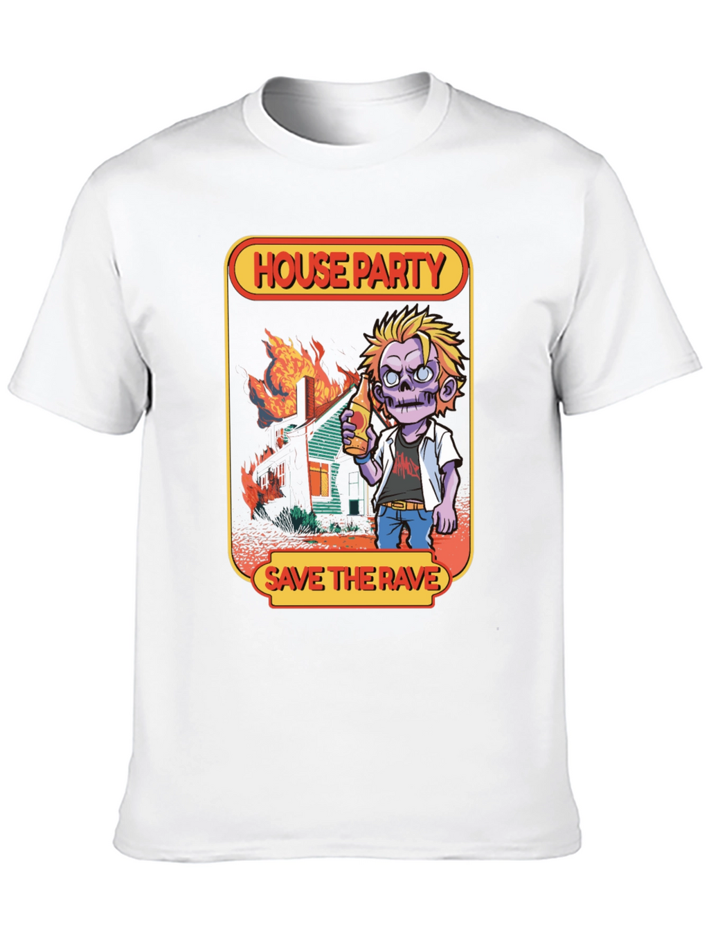 House Party Save the Rave Graphic T-Shirt
