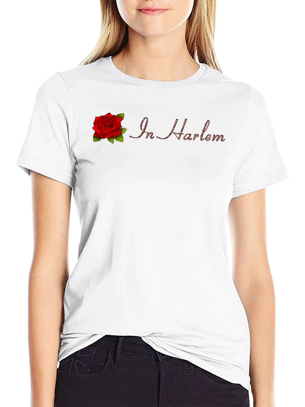 In Harlem Rose Graphic T-Shirt