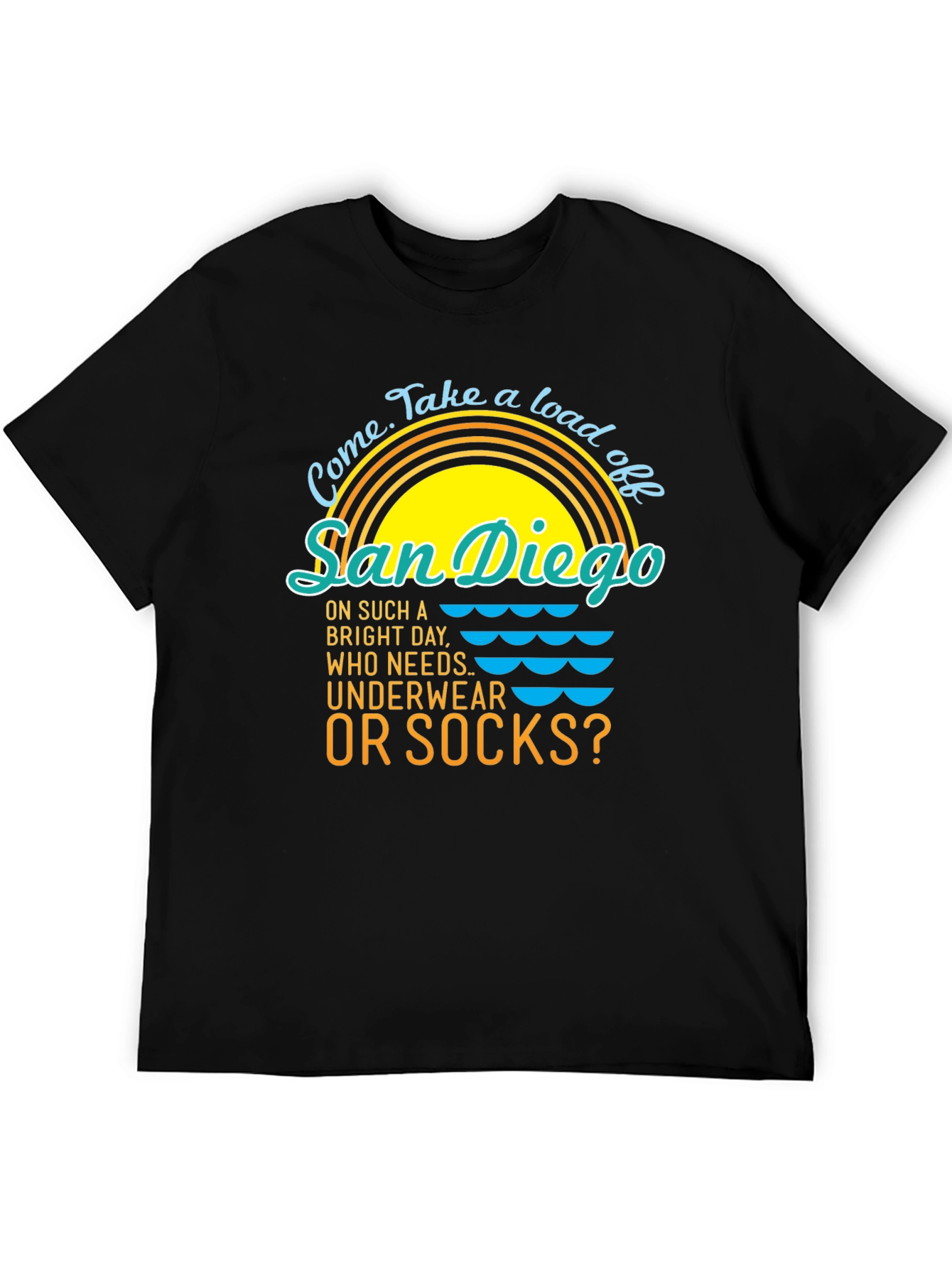 San Diego Novelty T-Shirt - Summer Fun Tee