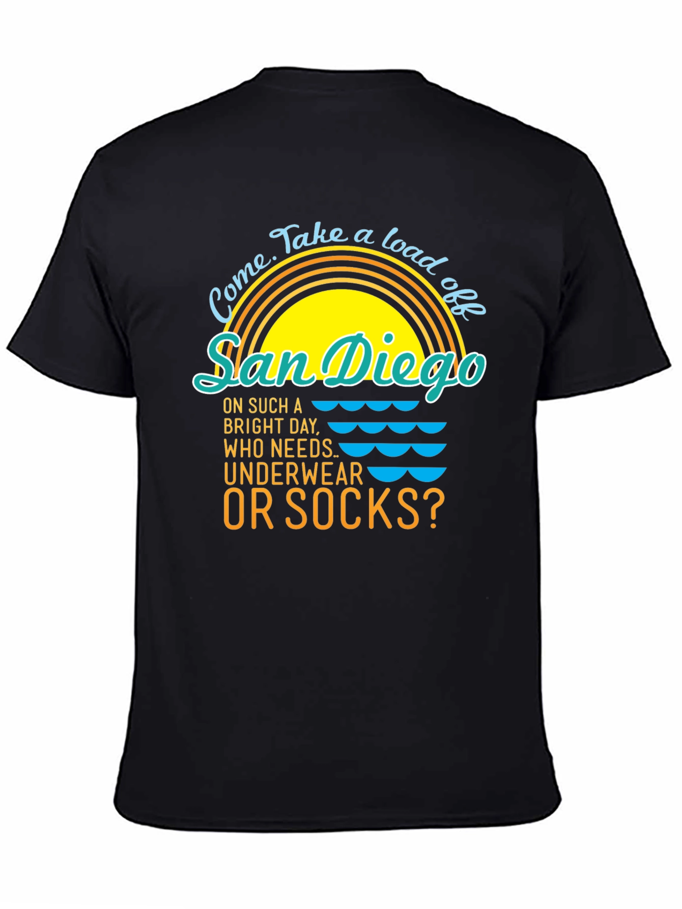 San Diego Novelty T-Shirt - Summer Fun Tee