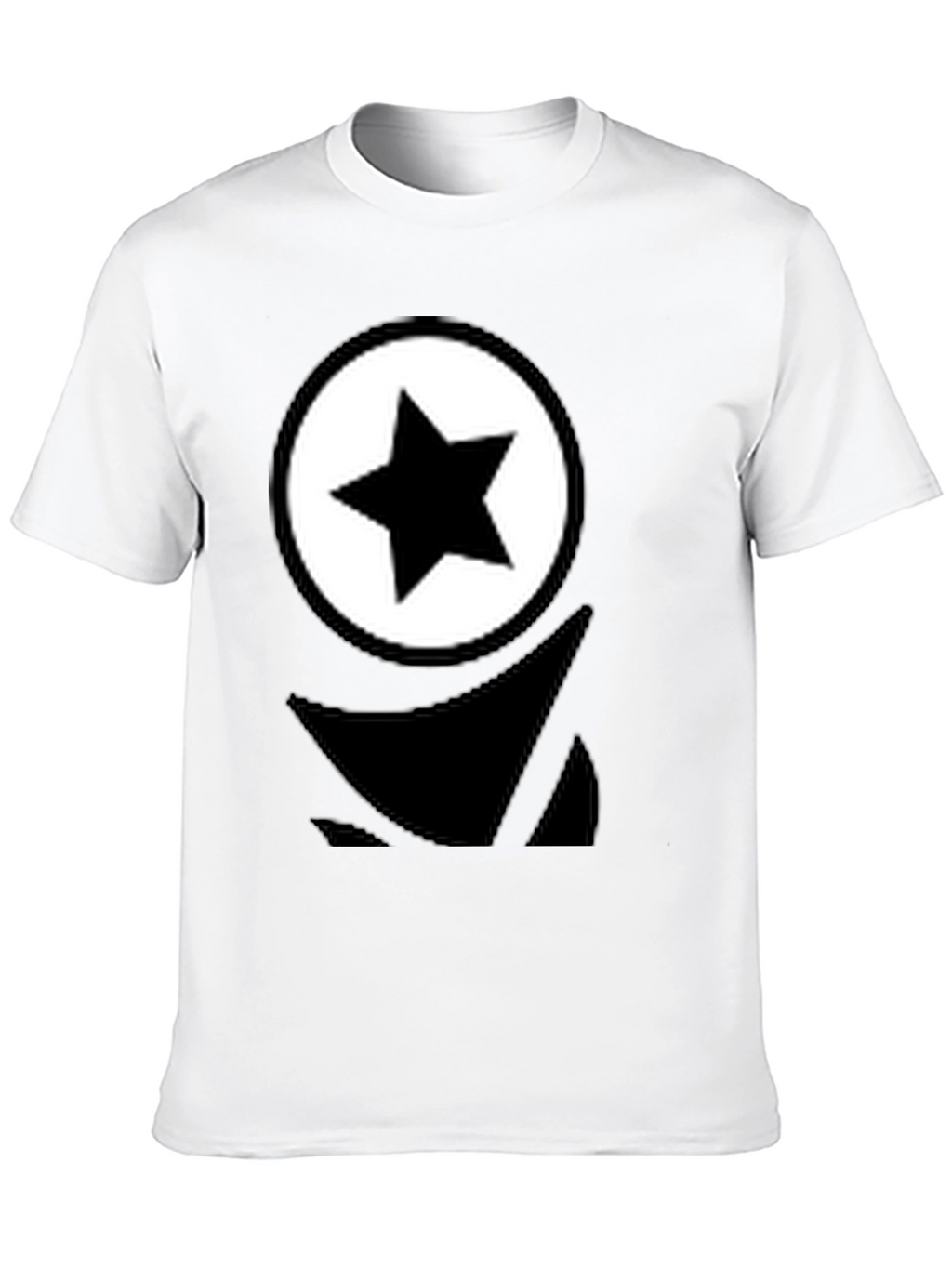 Star Logo Graphic Black T-Shirt