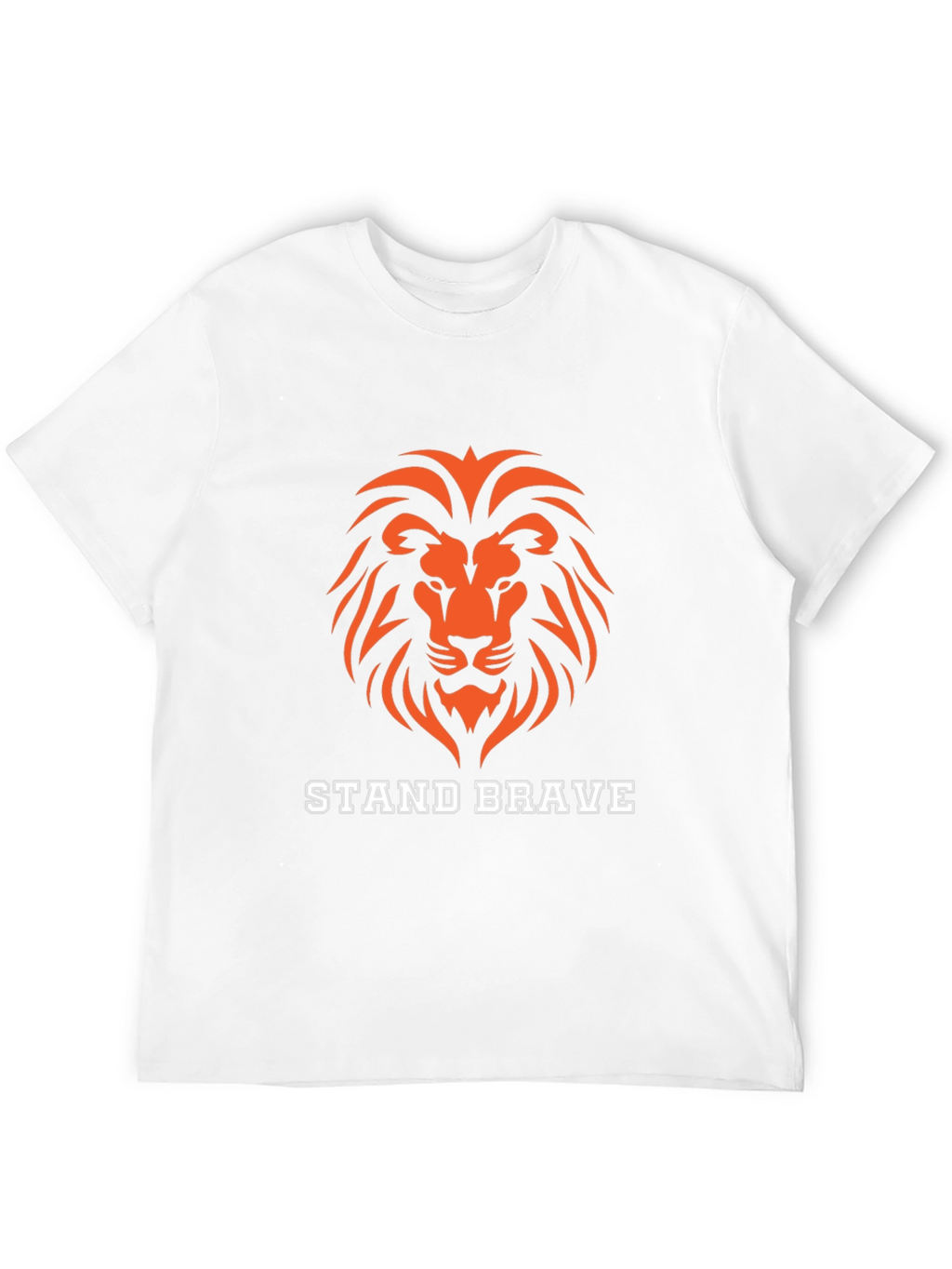 Stand Brave Lion Graphic T-Shirt