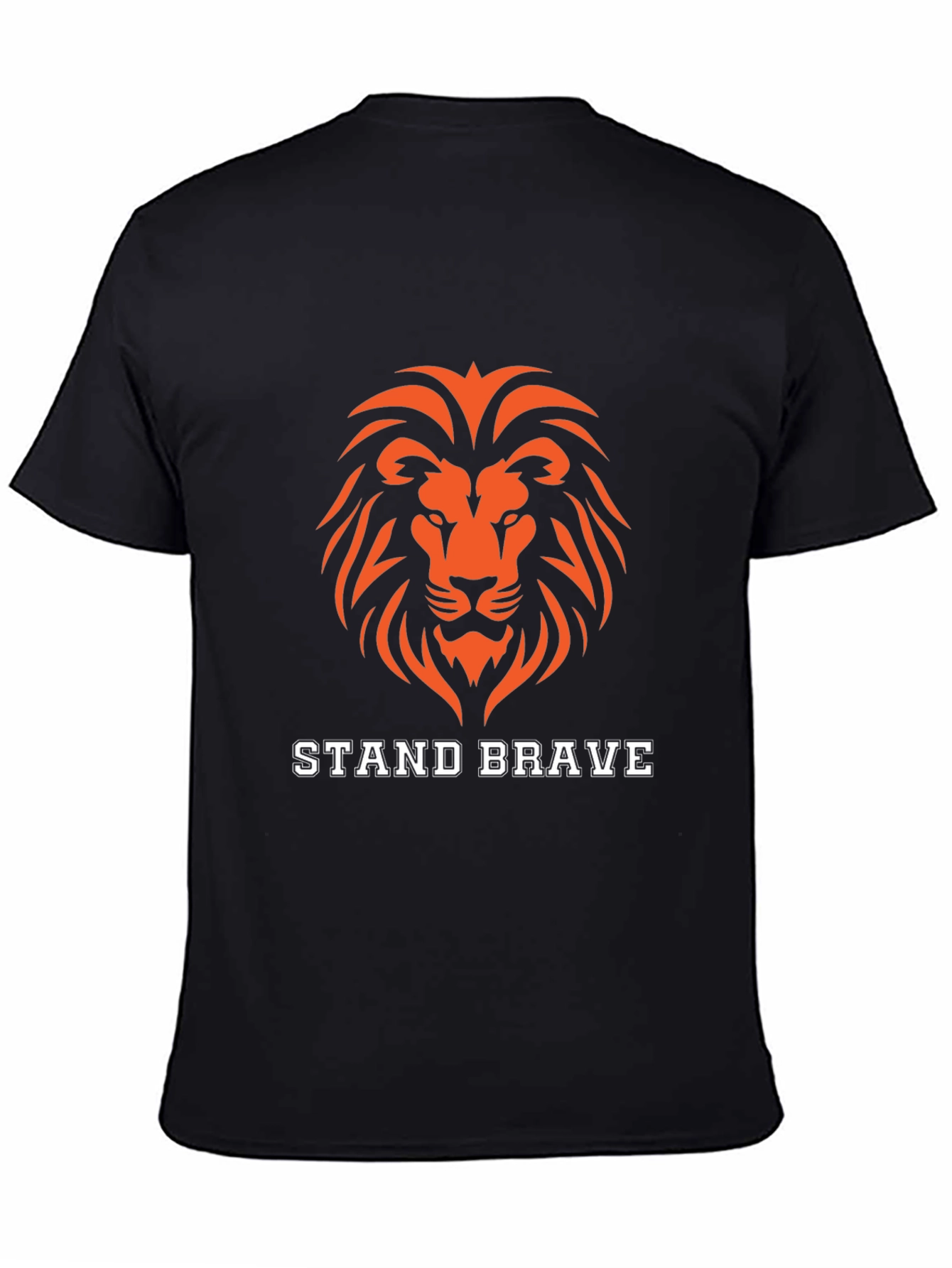 Stand Brave Lion Graphic T-Shirt