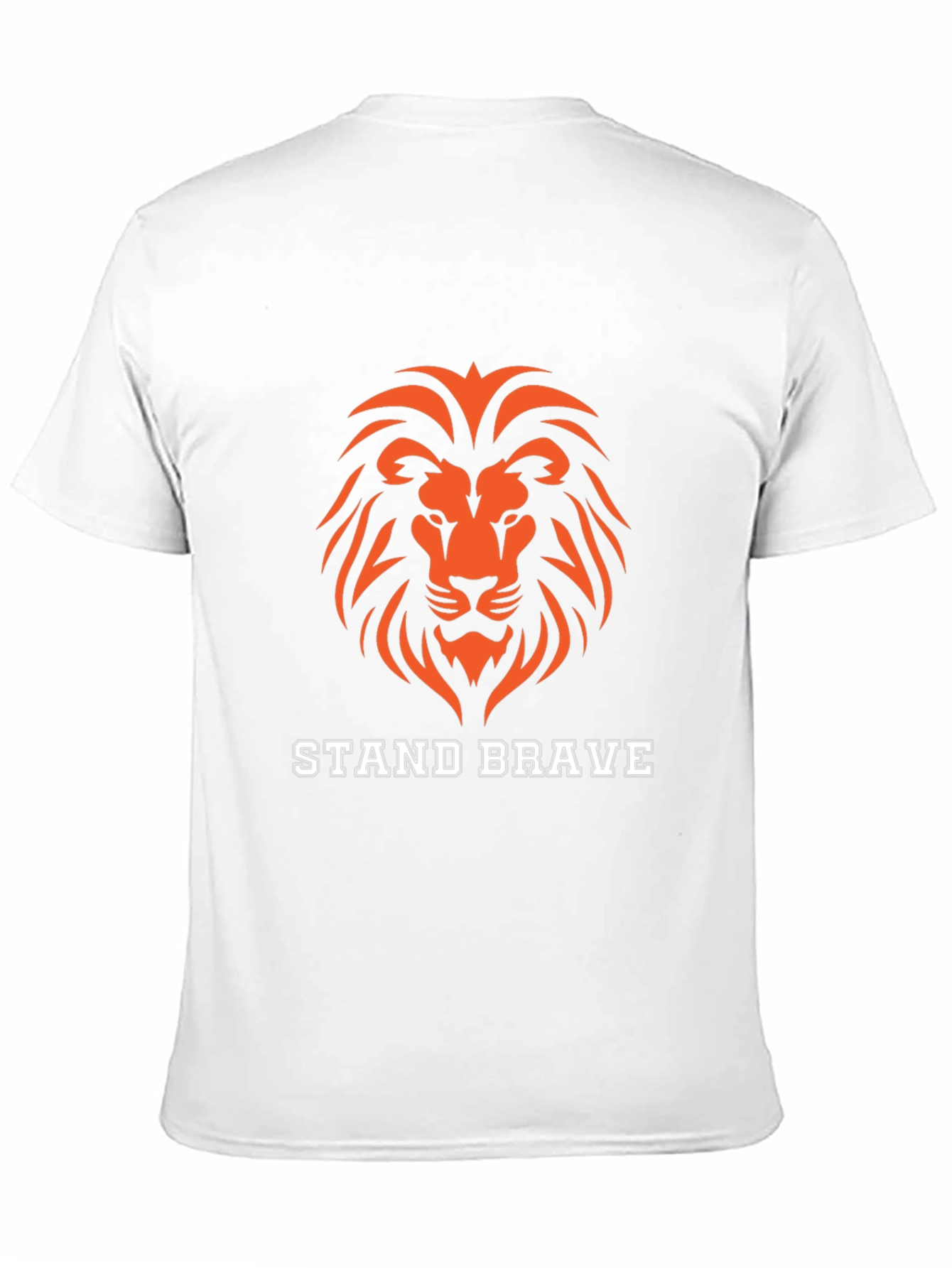 Stand Brave Lion Graphic T-Shirt