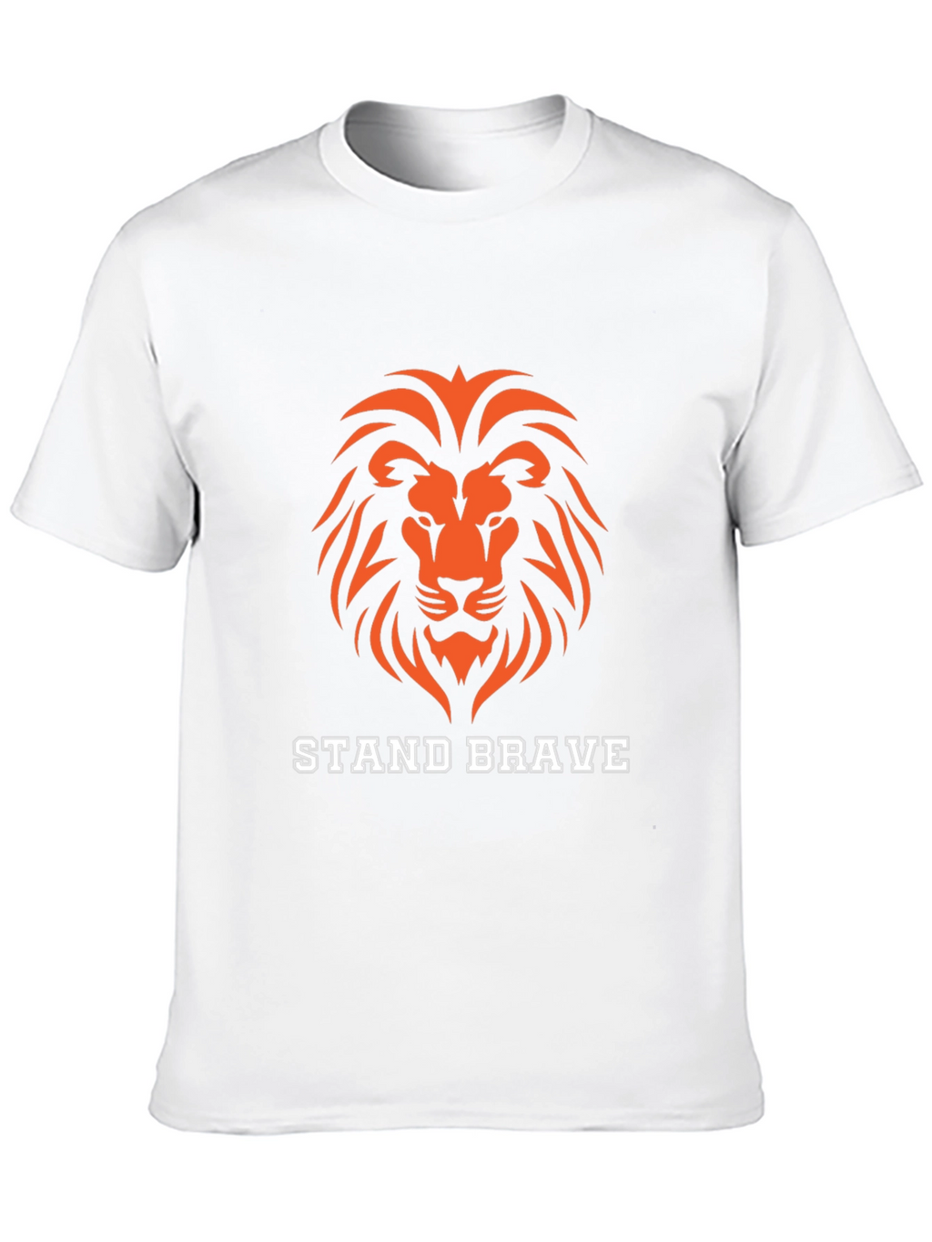 Stand Brave Lion Graphic T-Shirt