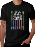Guitar Lover T-Shirt: Never Too Many Guitars!
