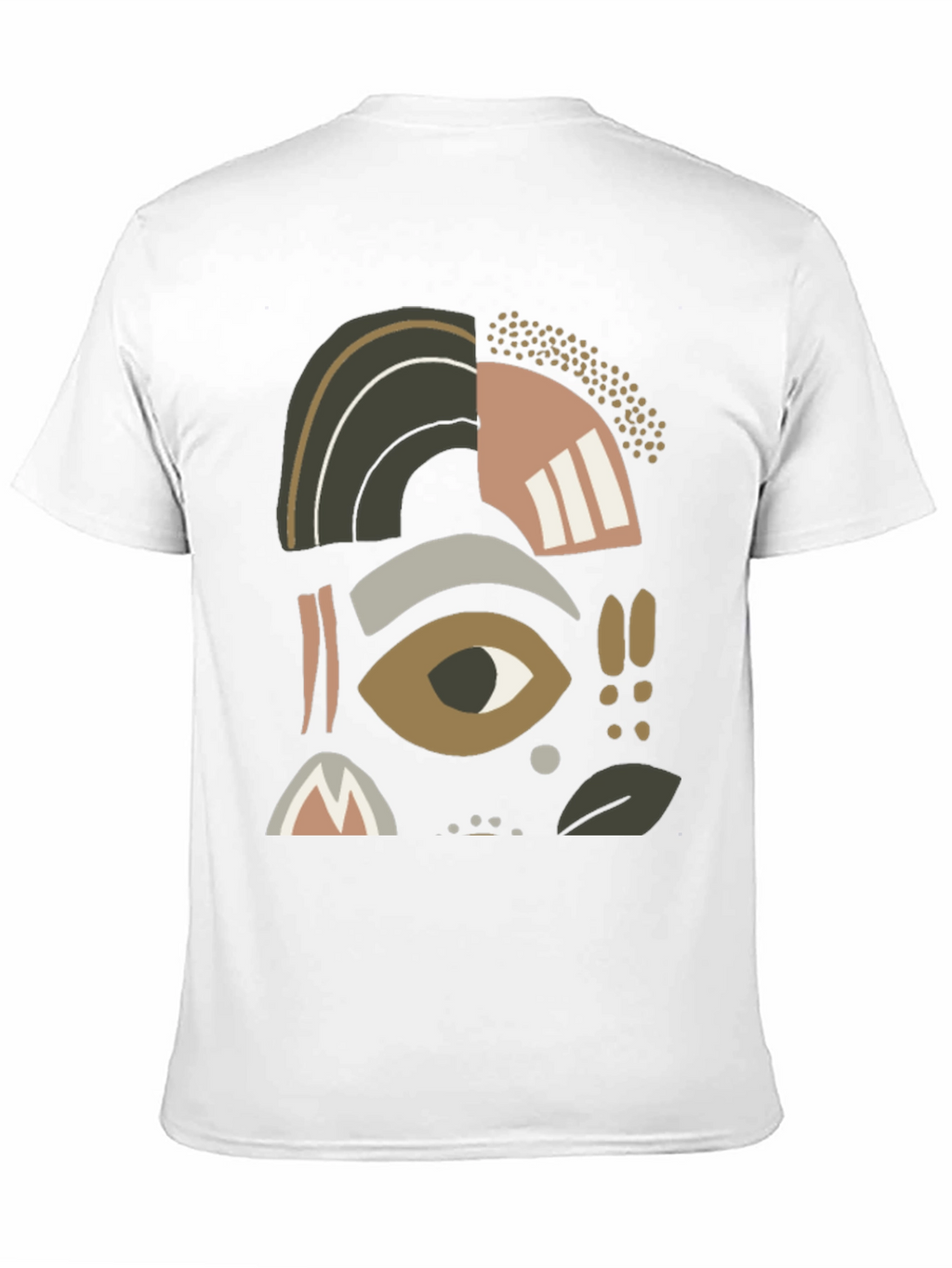 Abstract Graphic Print Tee - Casual Comfort