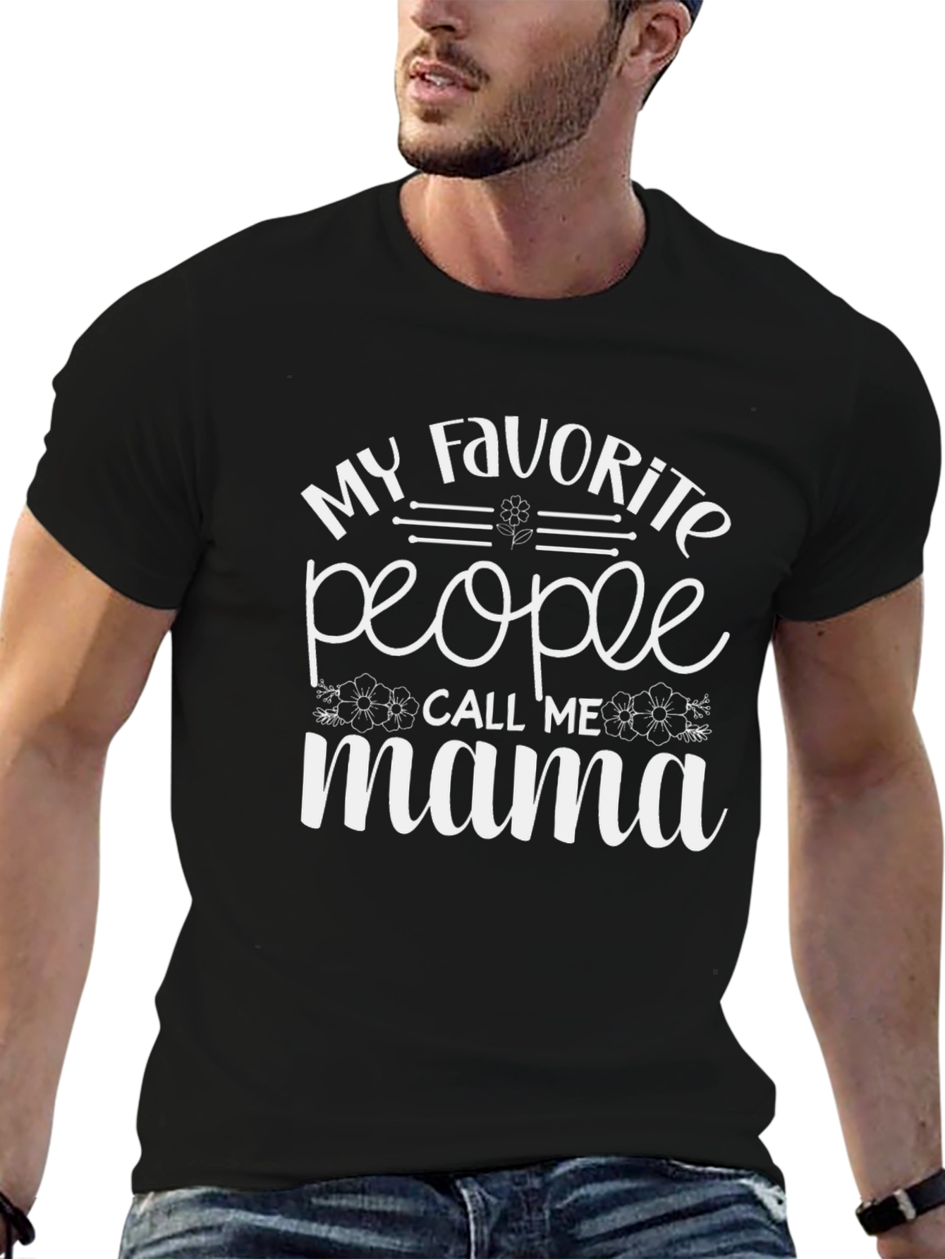My Favorite People Call Me Mama Graphic Tee
