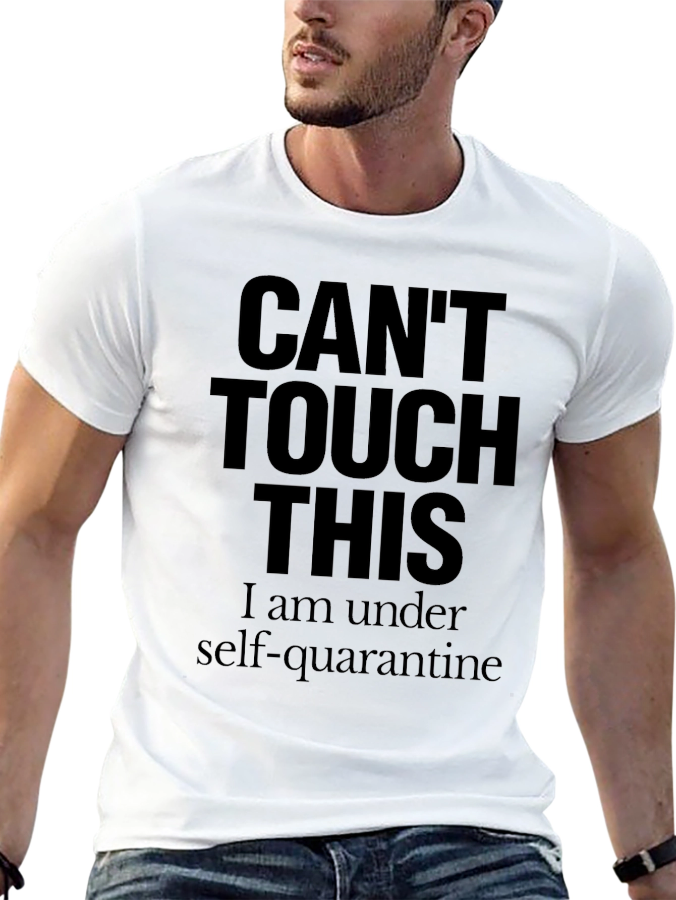 Cant Touch This Quarantine Graphic Tee