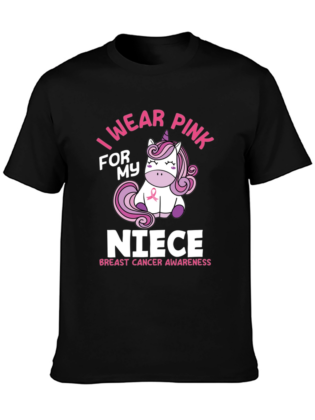 I Wear Pink For My Niece T-Shirt