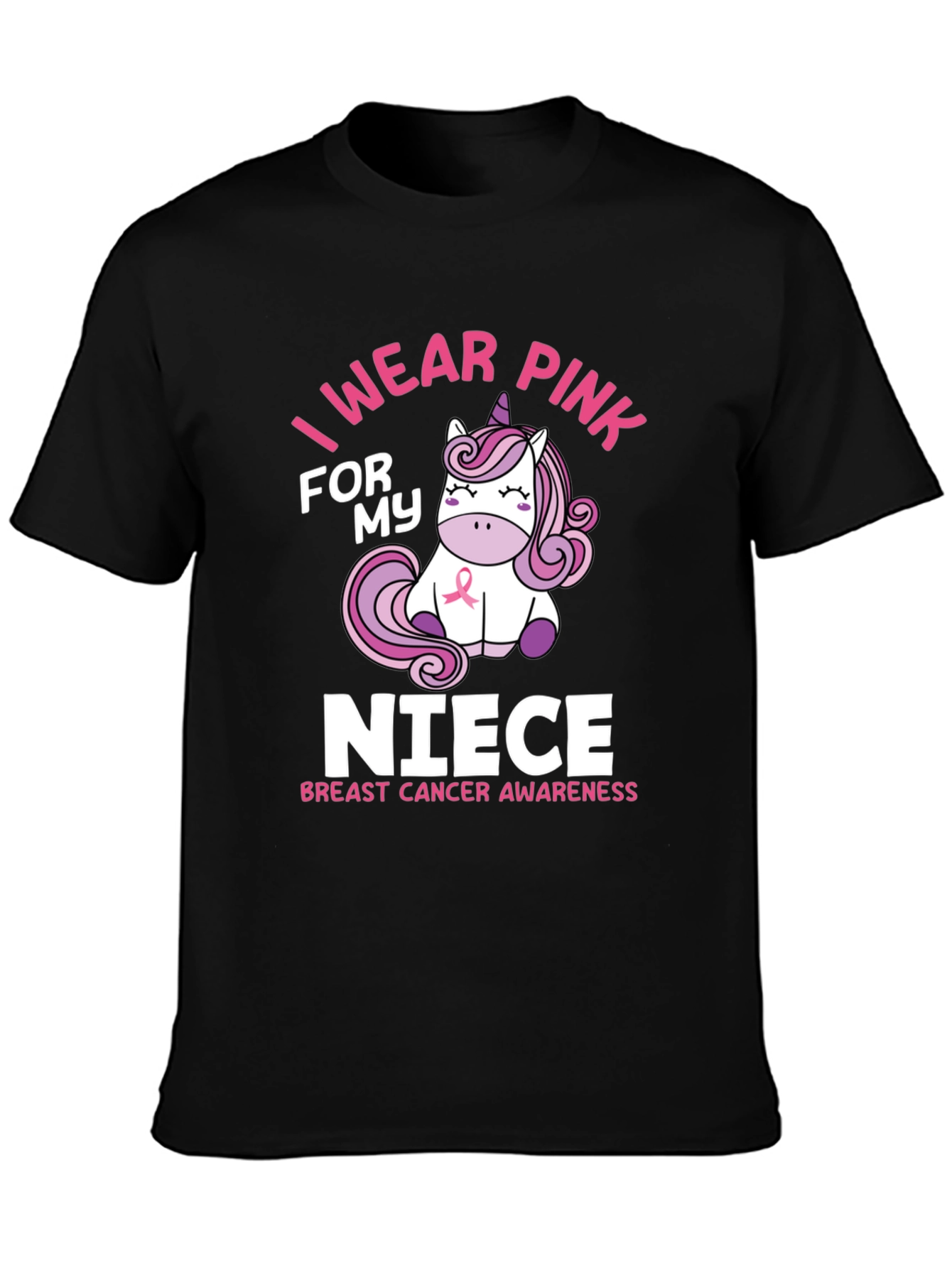 I Wear Pink For My Niece T-Shirt