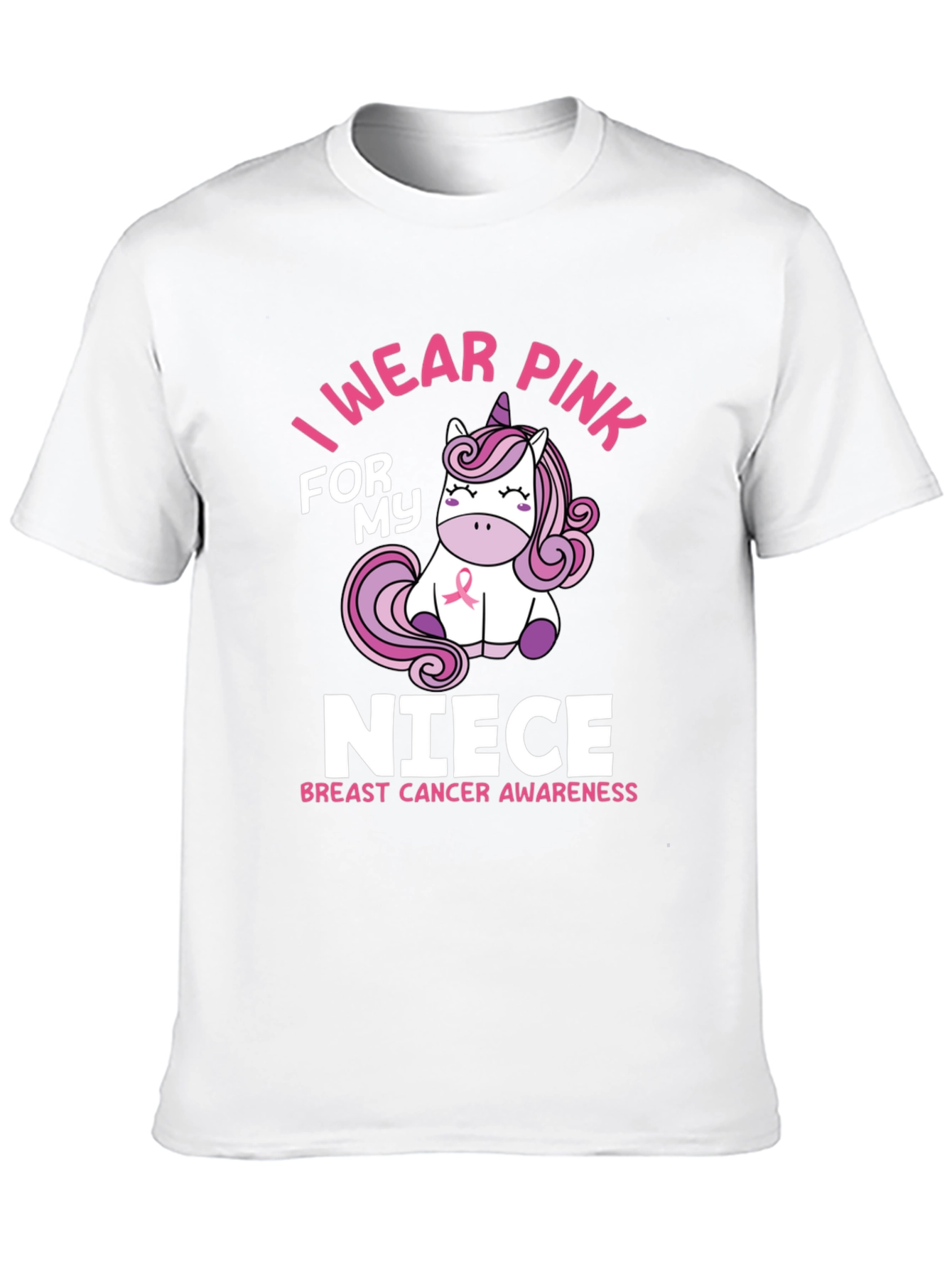 I Wear Pink For My Niece T-Shirt