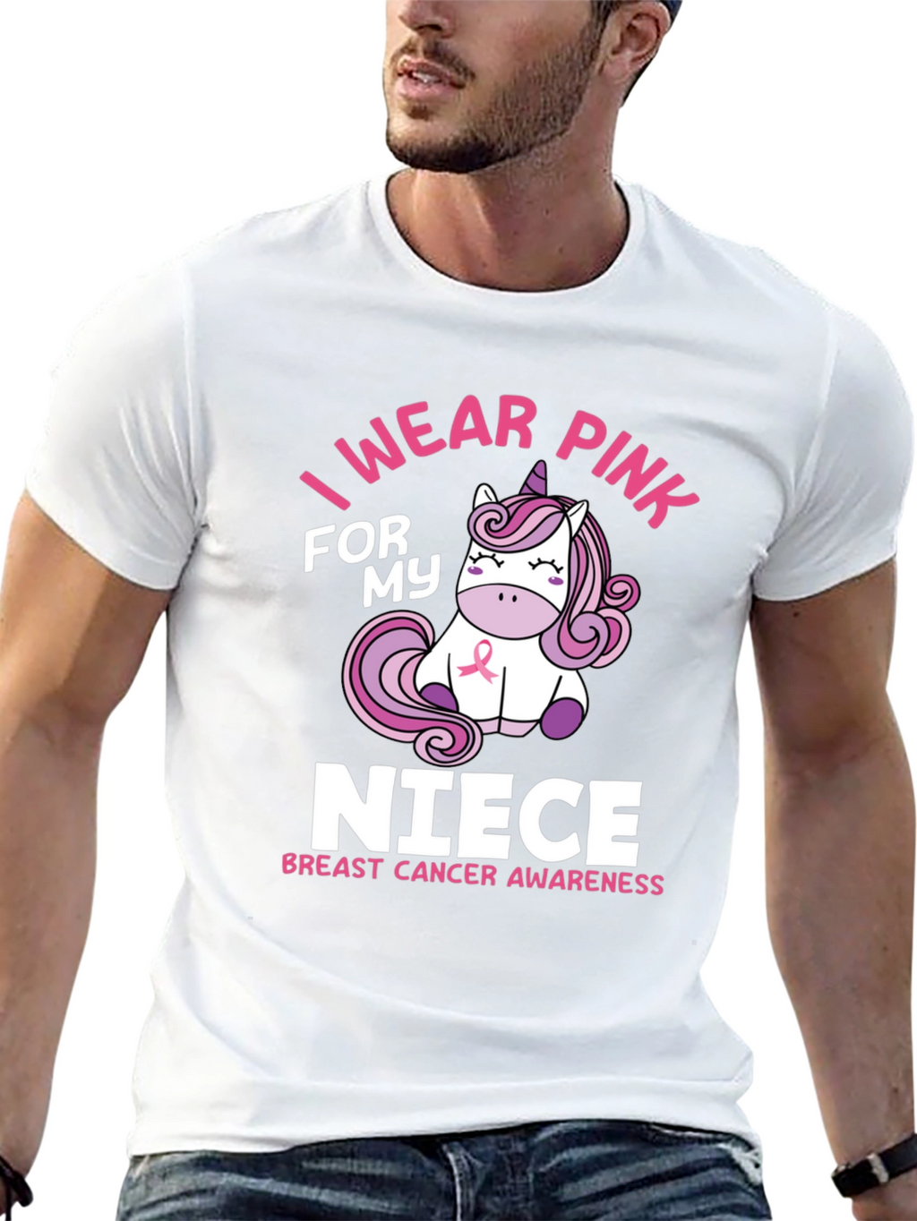I Wear Pink For My Niece T-Shirt