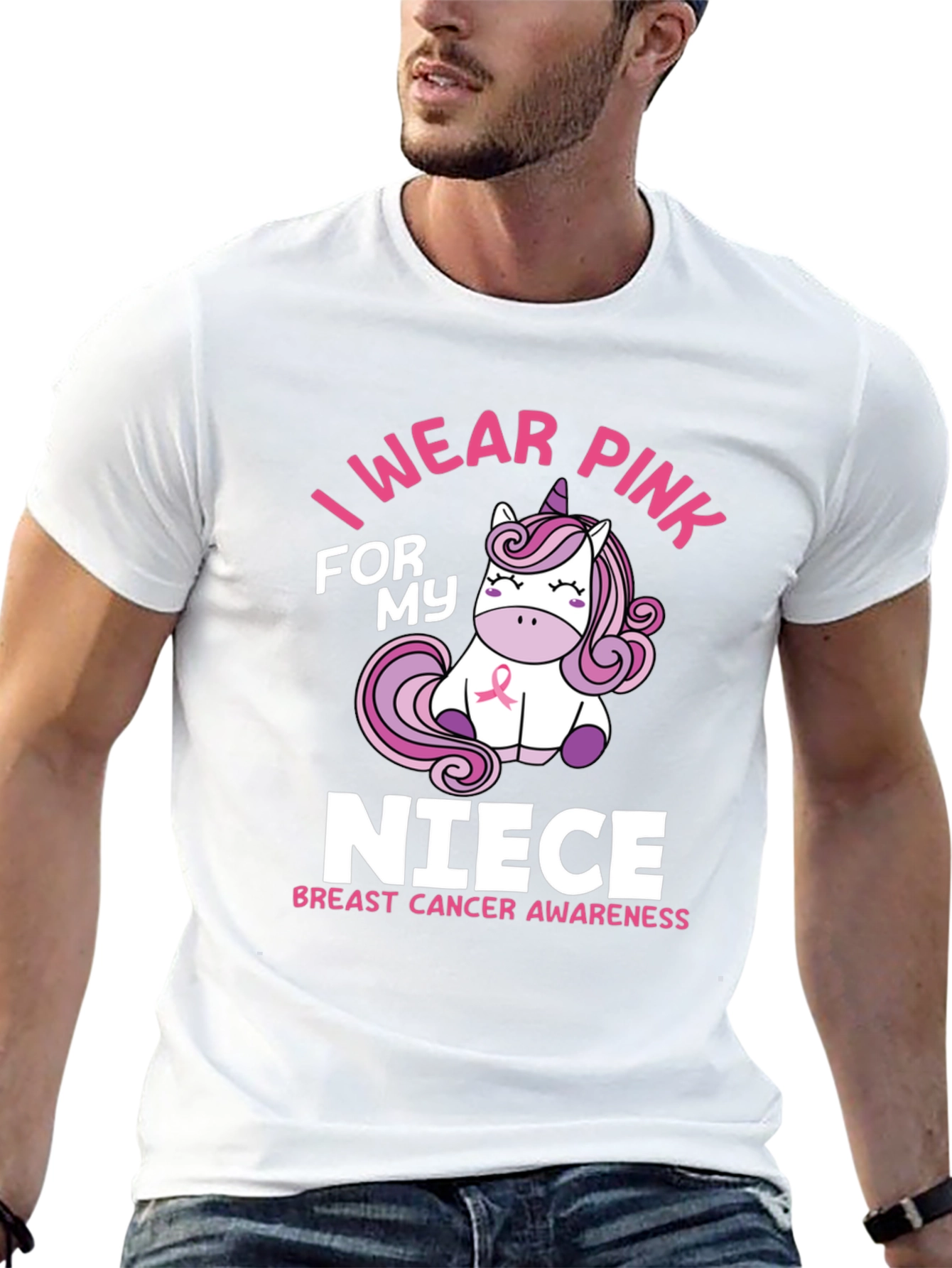 I Wear Pink For My Niece T-Shirt