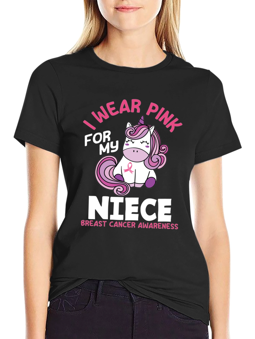 I Wear Pink For My Niece T-Shirt