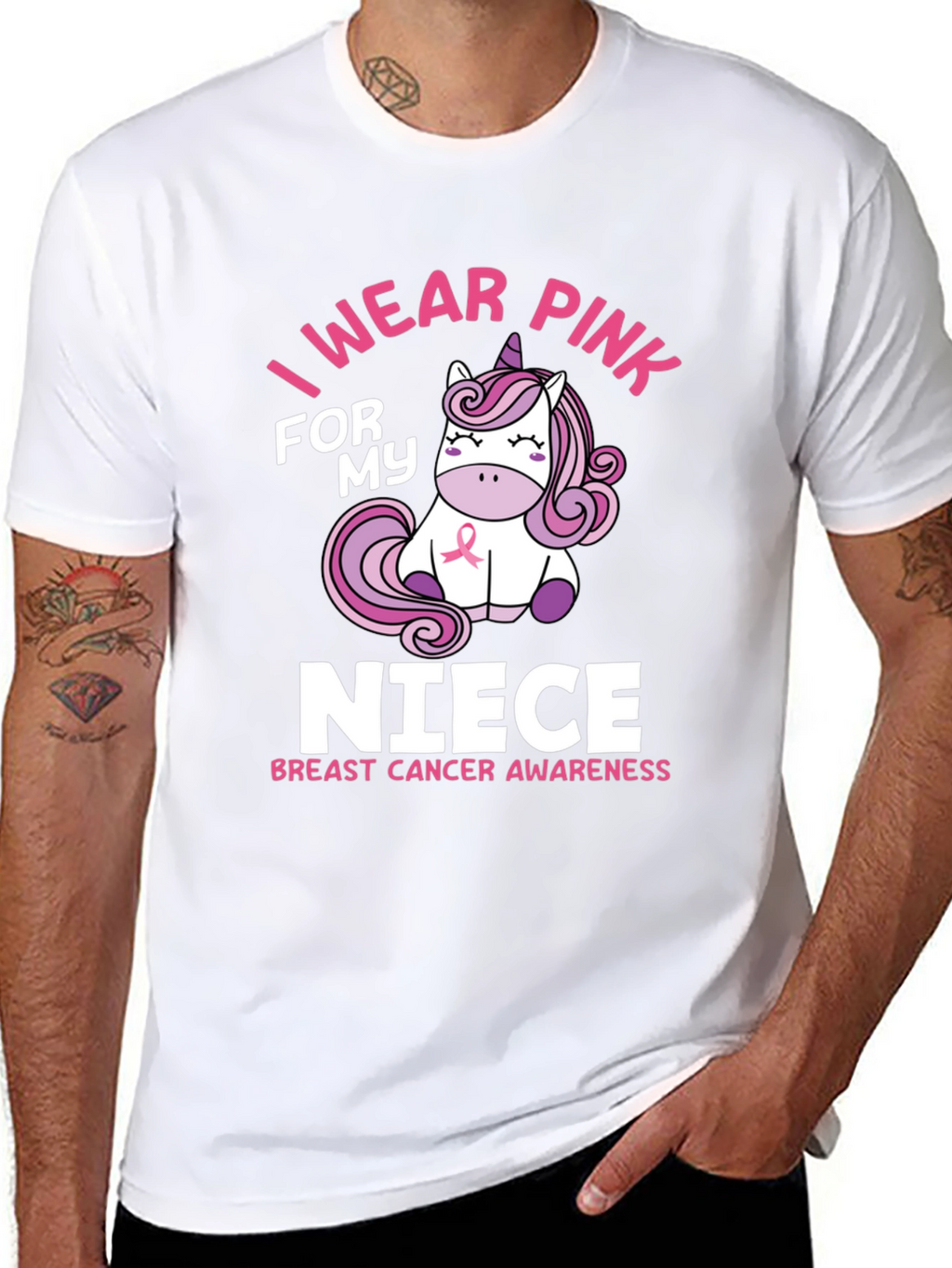 I Wear Pink For My Niece T-Shirt