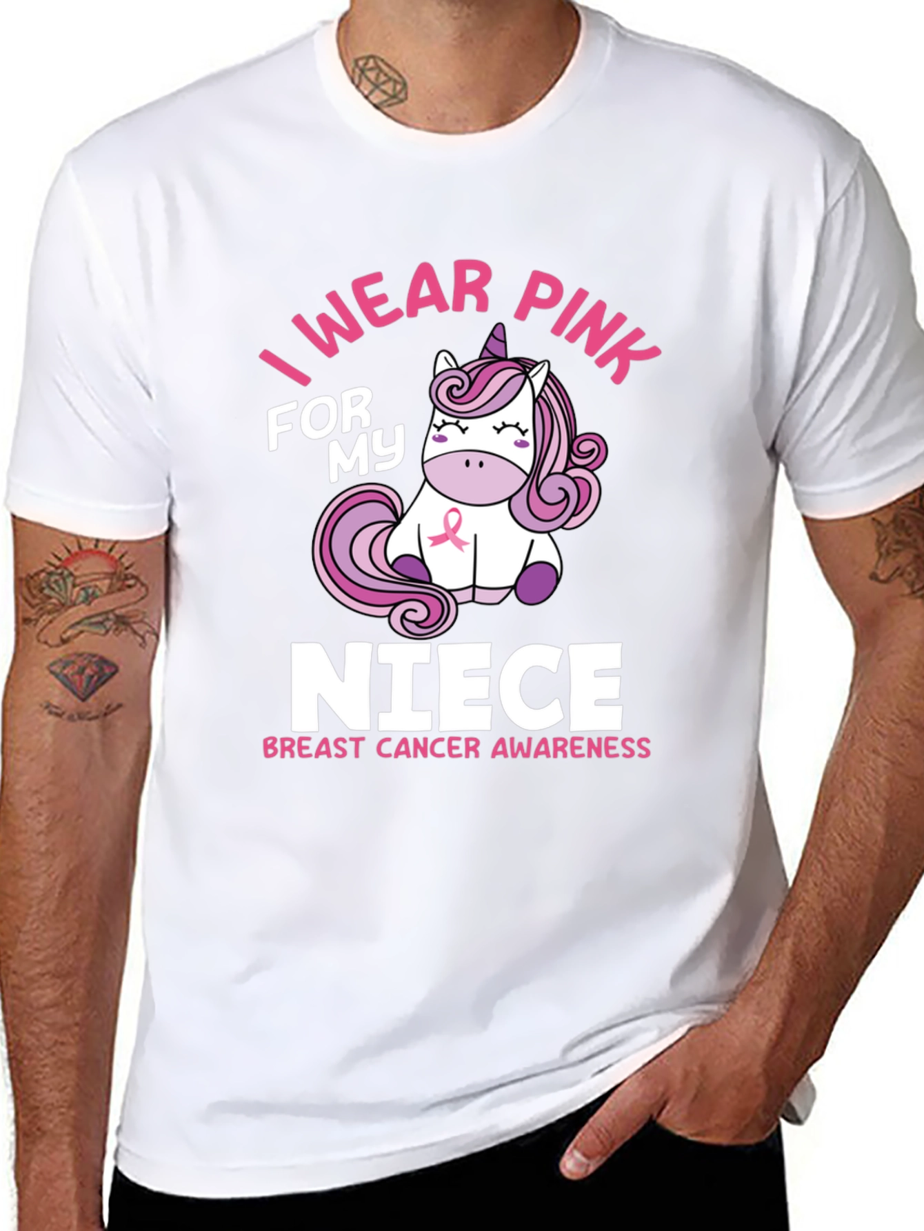 I Wear Pink For My Niece T-Shirt