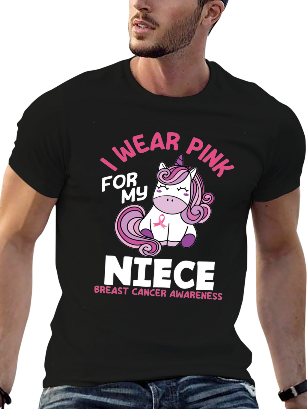I Wear Pink For My Niece T-Shirt