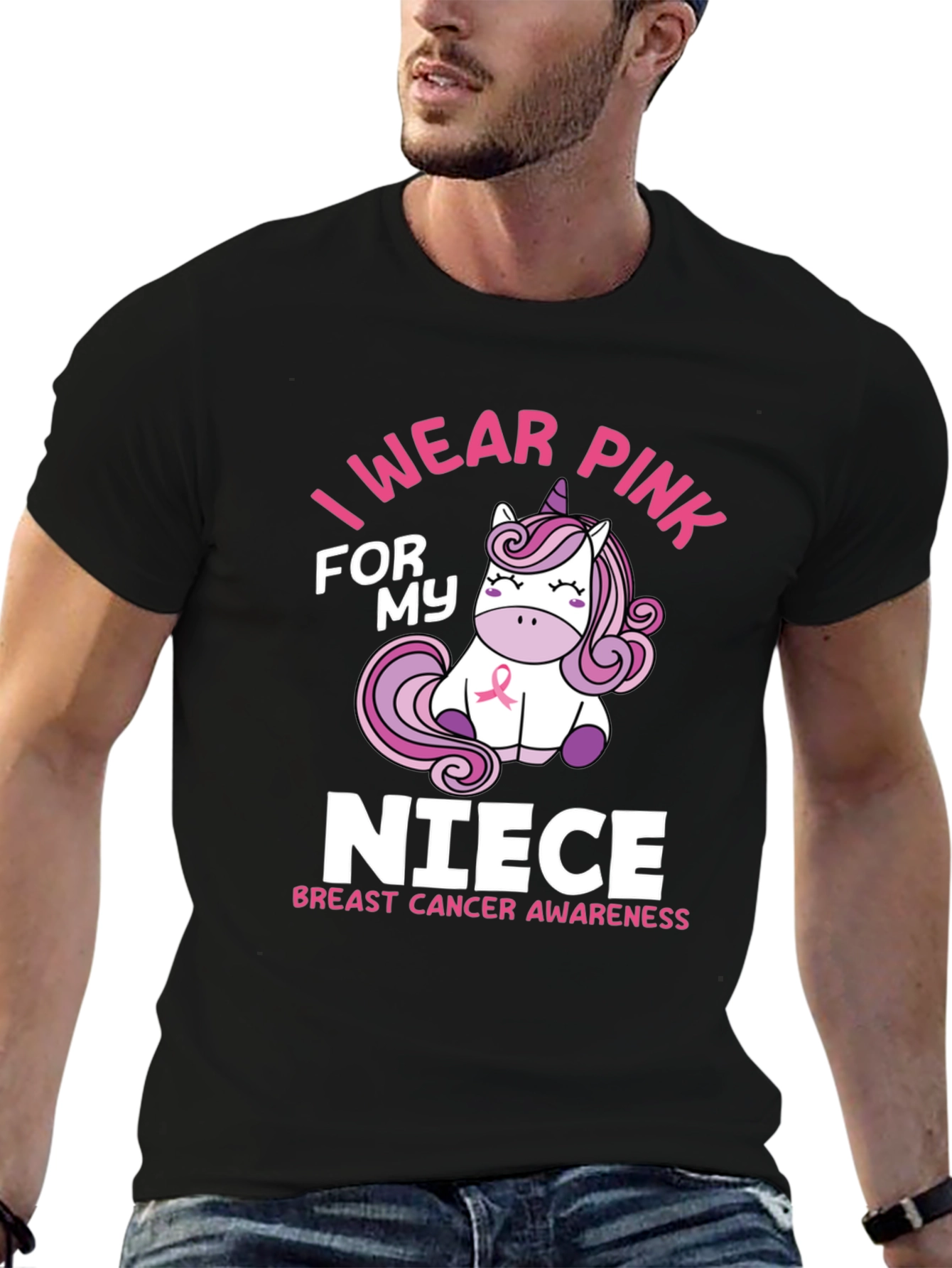 I Wear Pink For My Niece T-Shirt