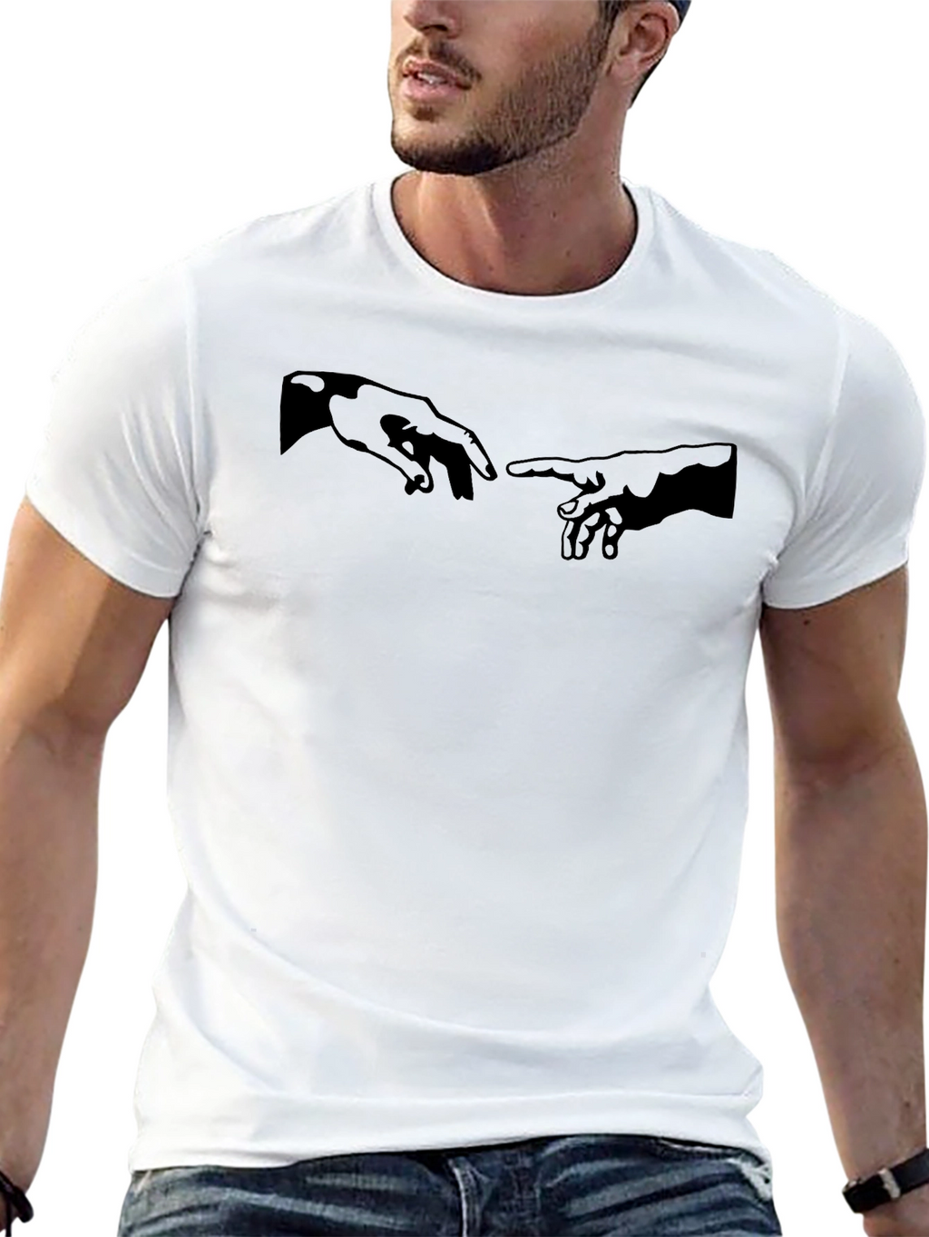 Creation of Adam T-Shirt - Stylish Graphic Tee