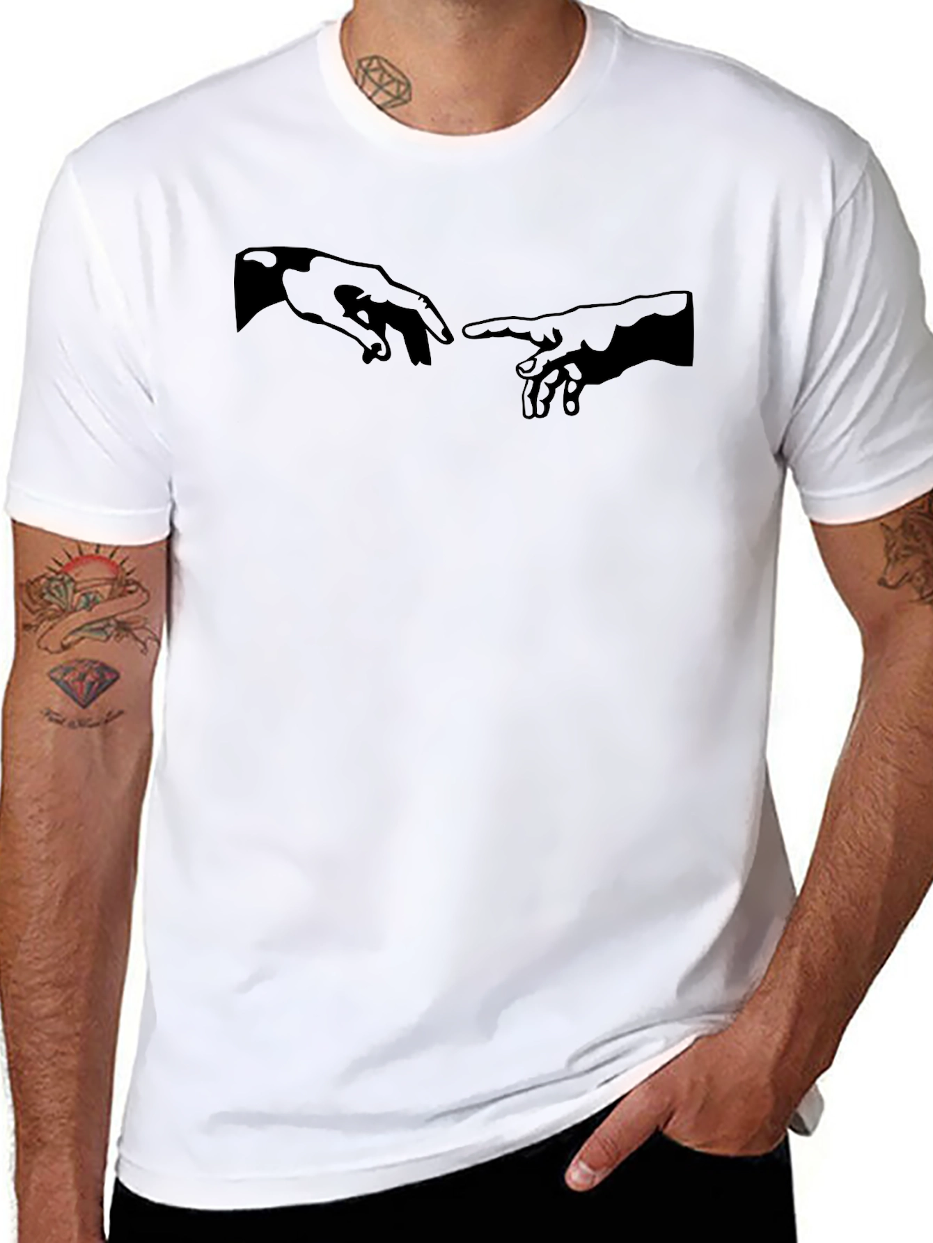 Creation of Adam T-Shirt - Stylish Graphic Tee