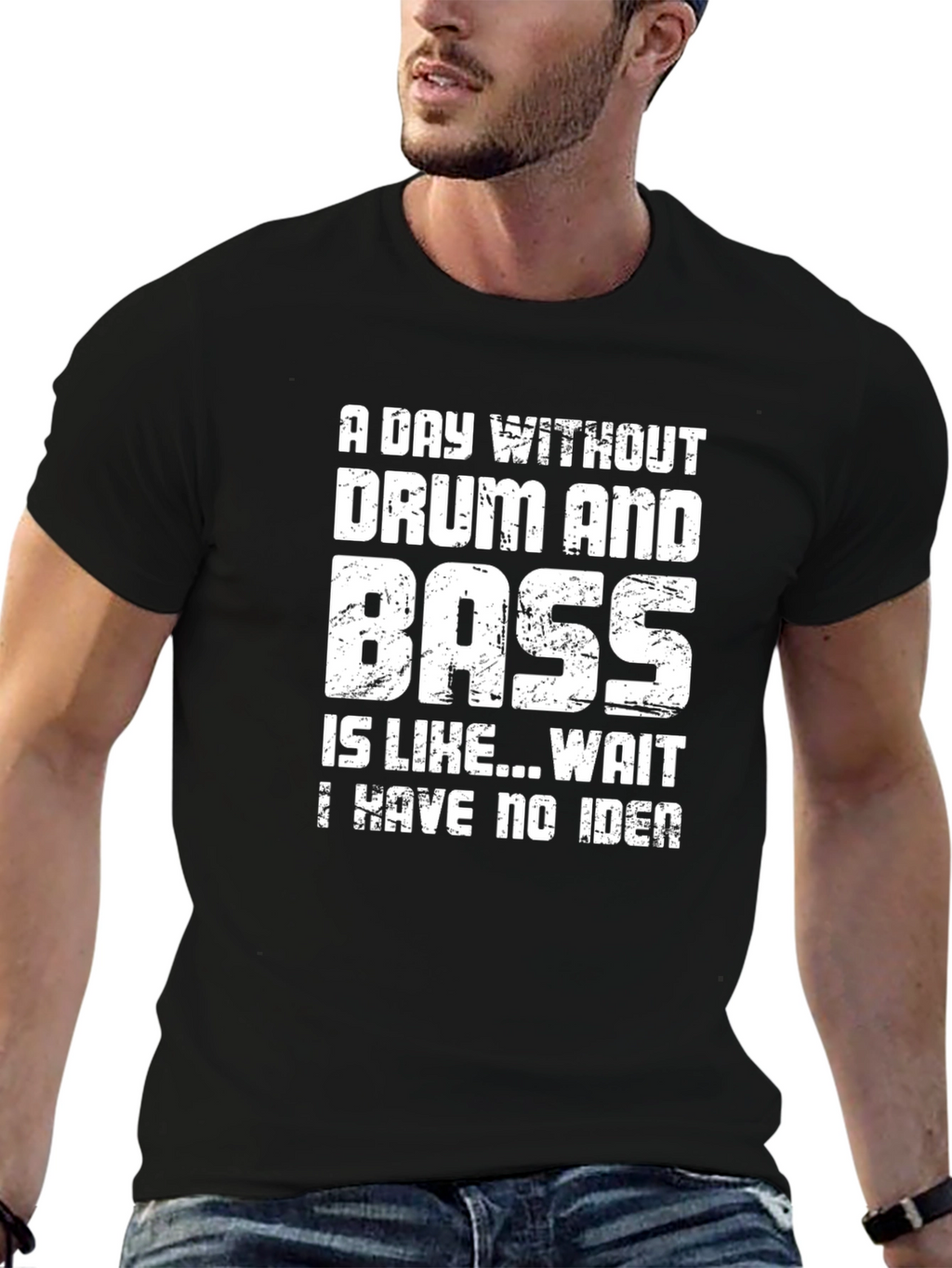Drum and Bass Graphic Tee